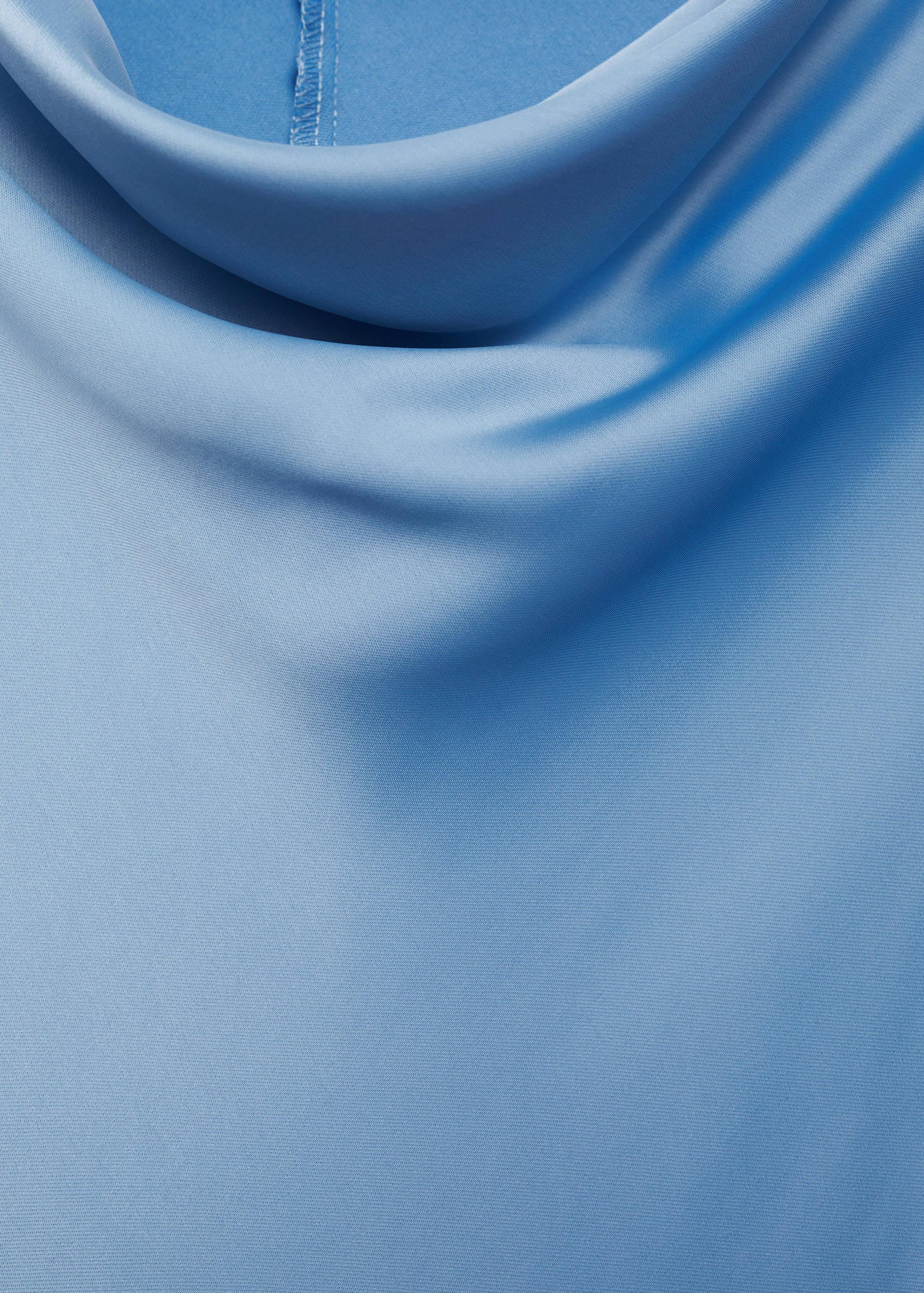 Φόρεμα μακρύ σατινέ - Λεπτομέρεια του προϊόντος 8