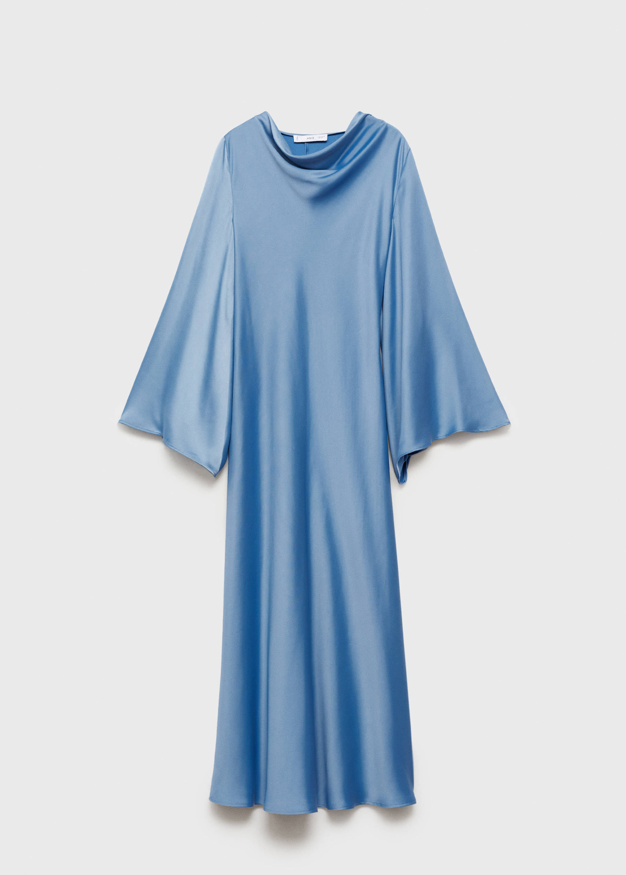 Long satin dress - Article without model