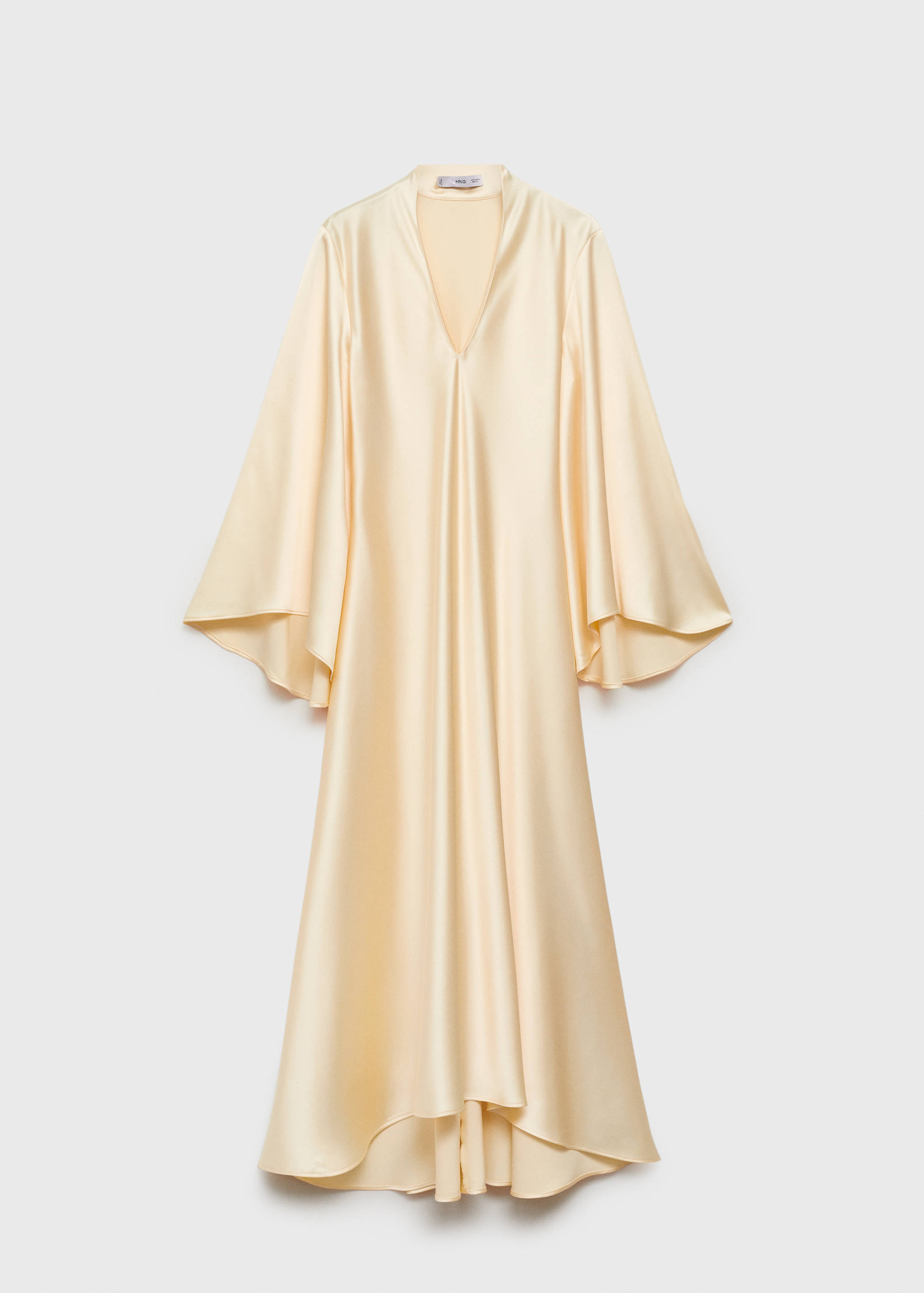 V-neck dress with flared sleeves - Article without model