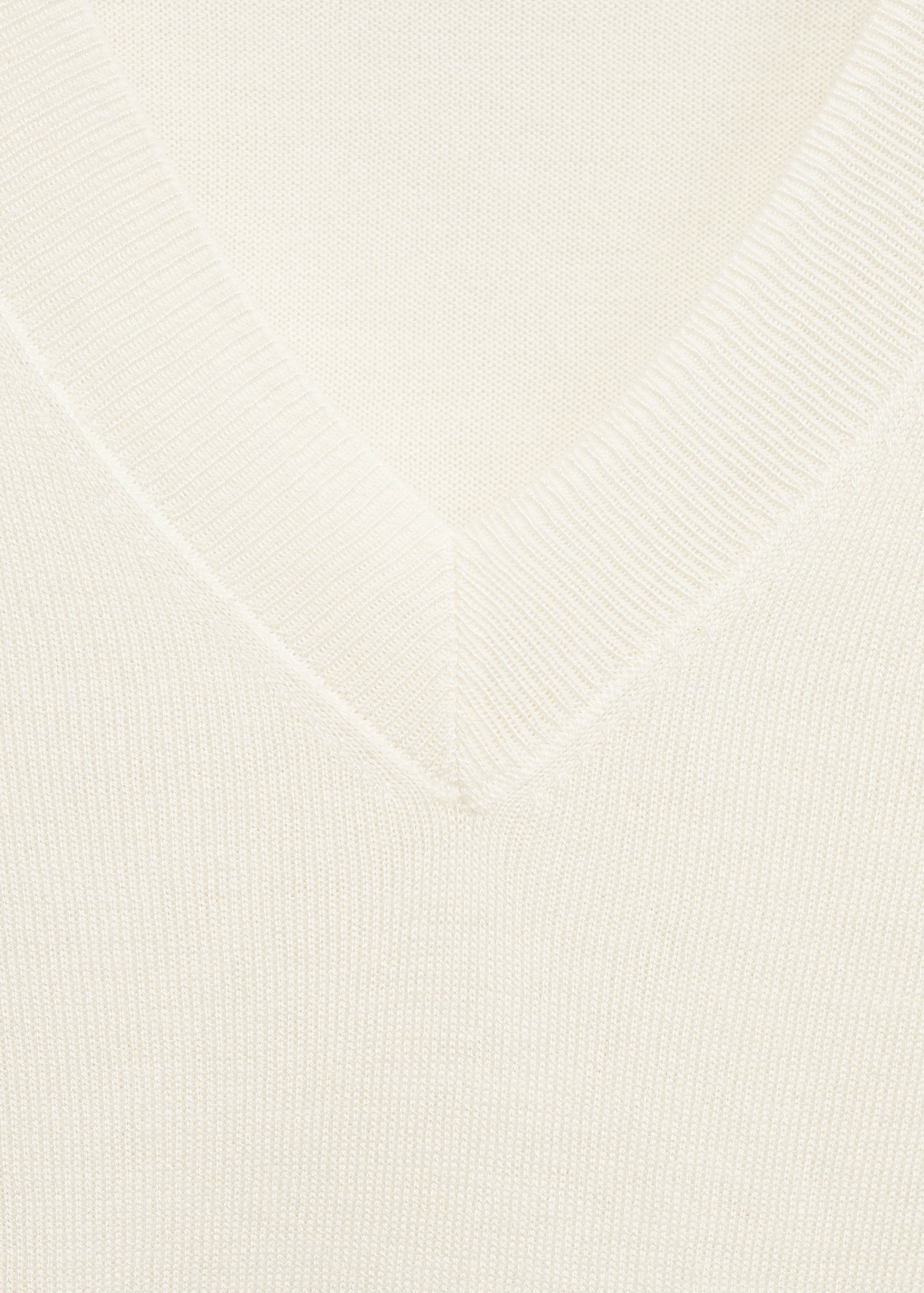 V-neck knit sweater - Details of the article 8