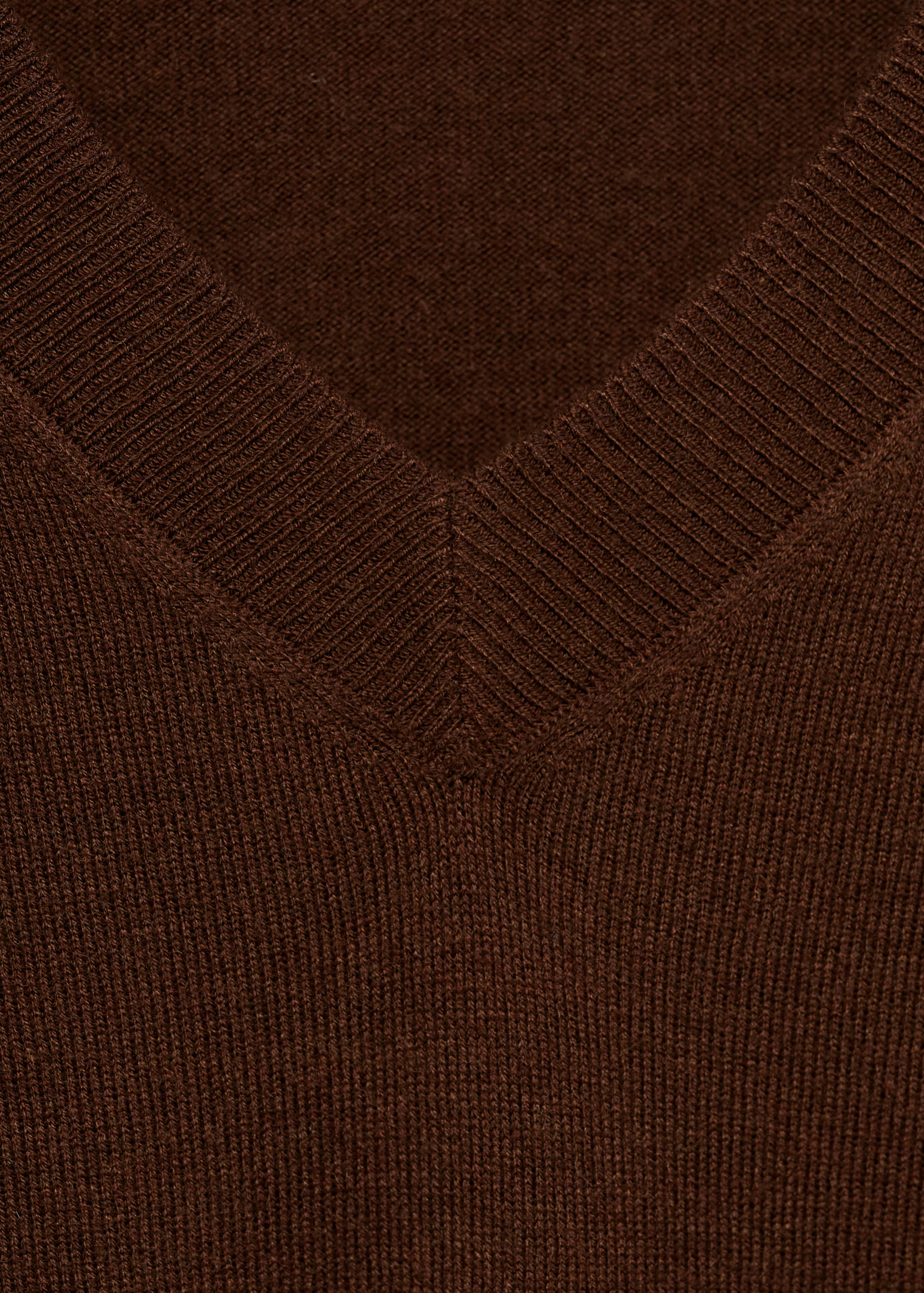 V-neck knit sweater - Details of the article 8
