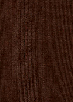 V-neck knit sweater — Chocolate 10