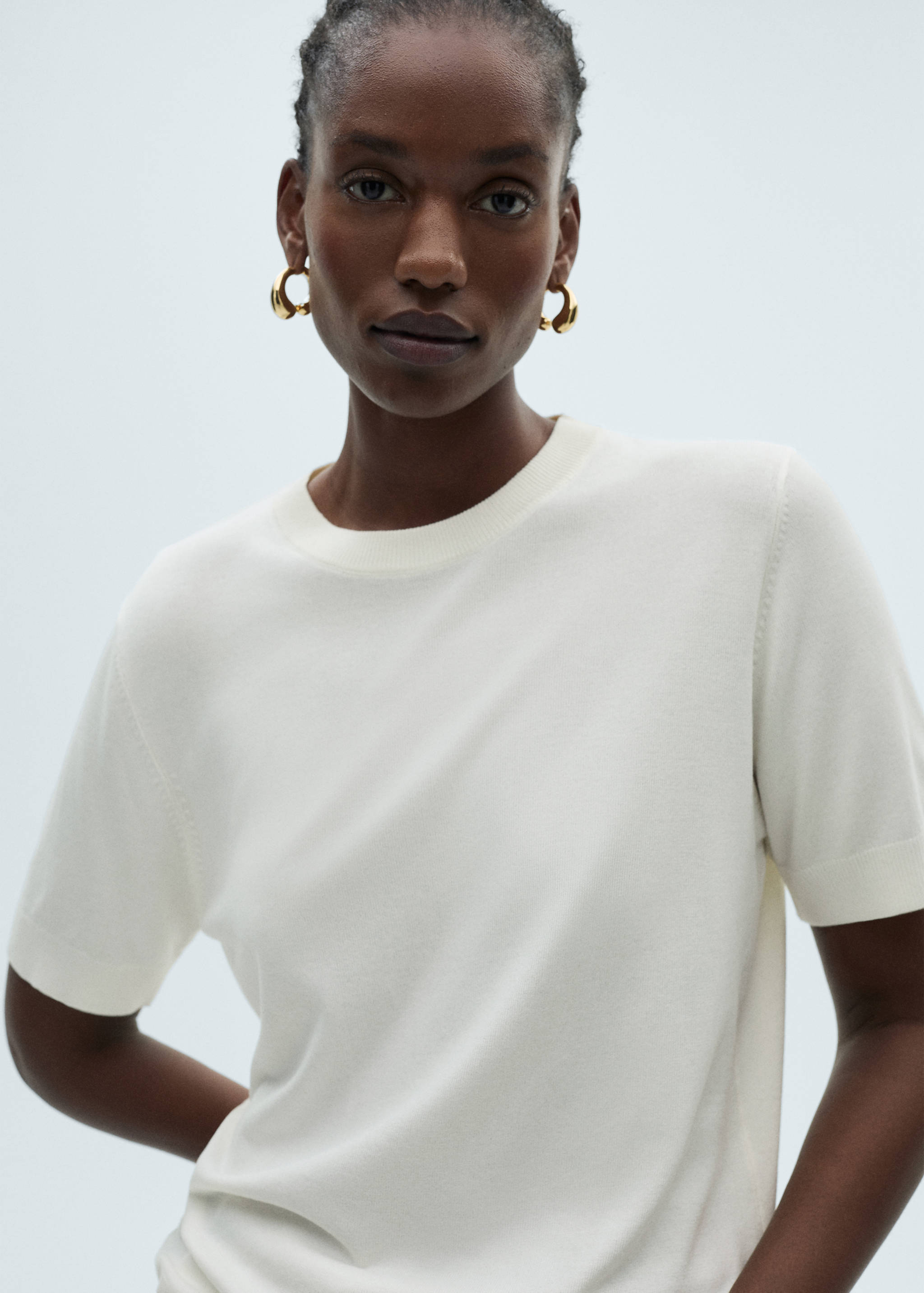 Camisola de malha fina com manga curta - Pormenor do artigo 4