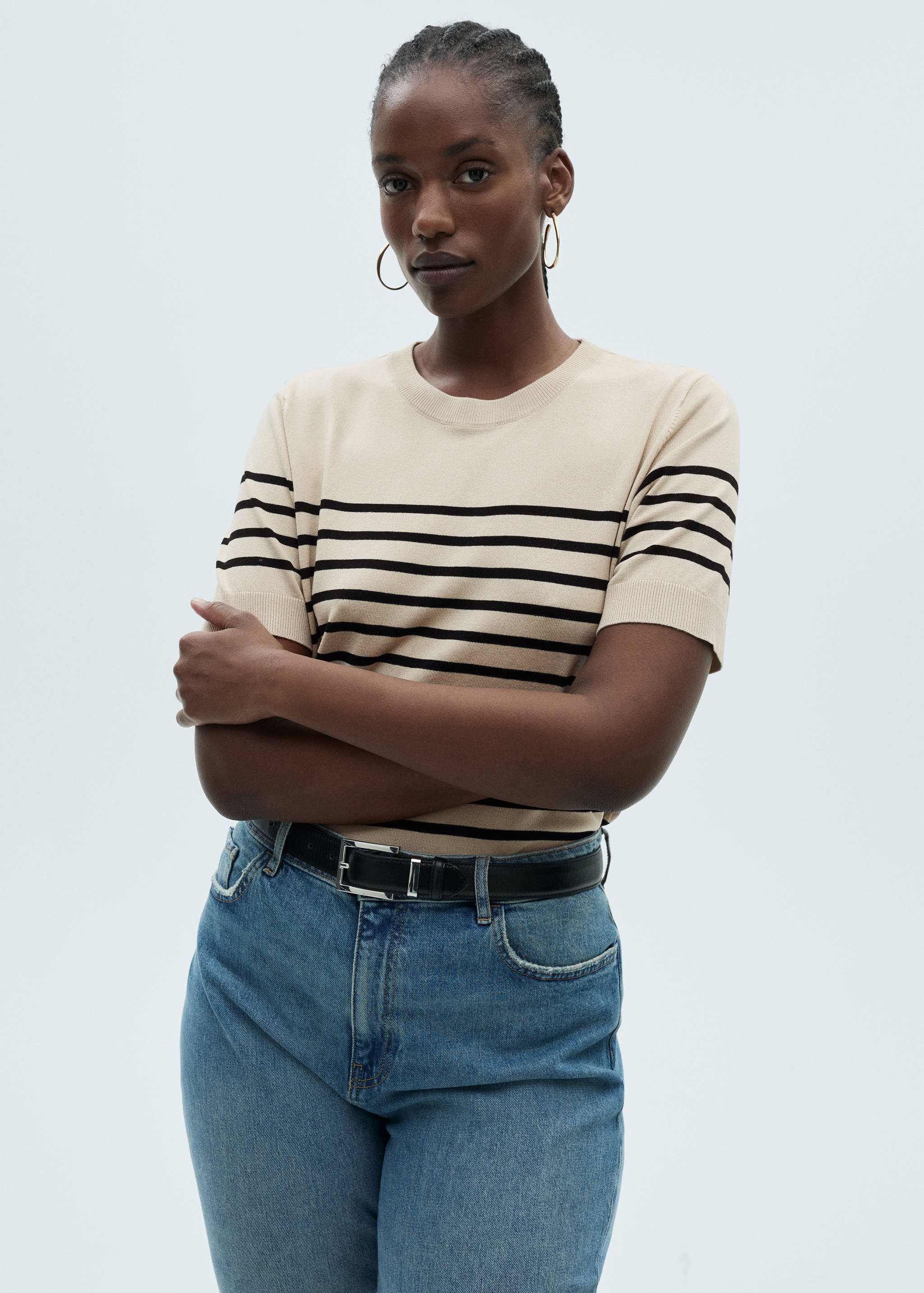 Camisola de malha fina com manga curta - Pormenor do artigo 4