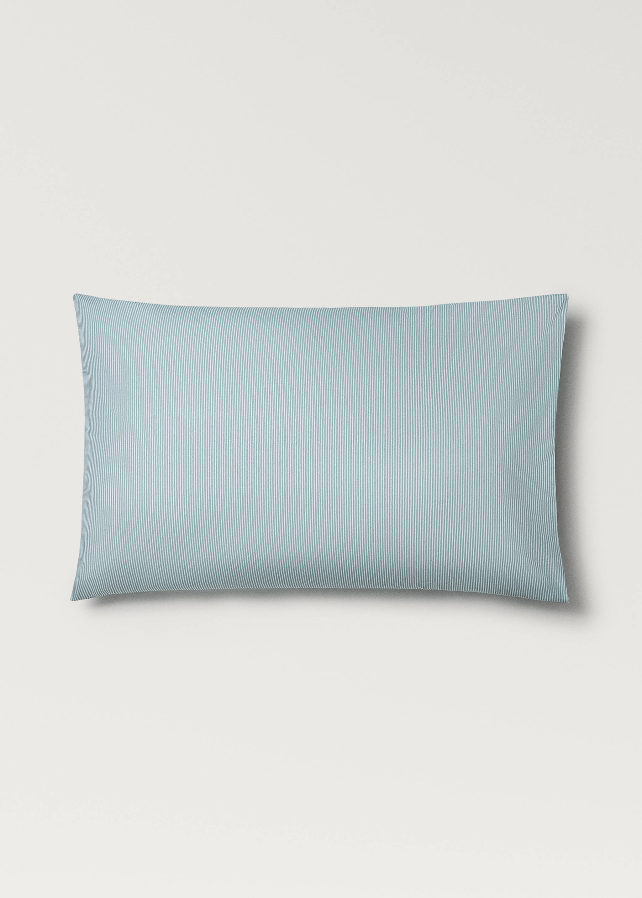 Taie d'oreiller enfant coton percale rayures 50x75 cm - Article sans modèle