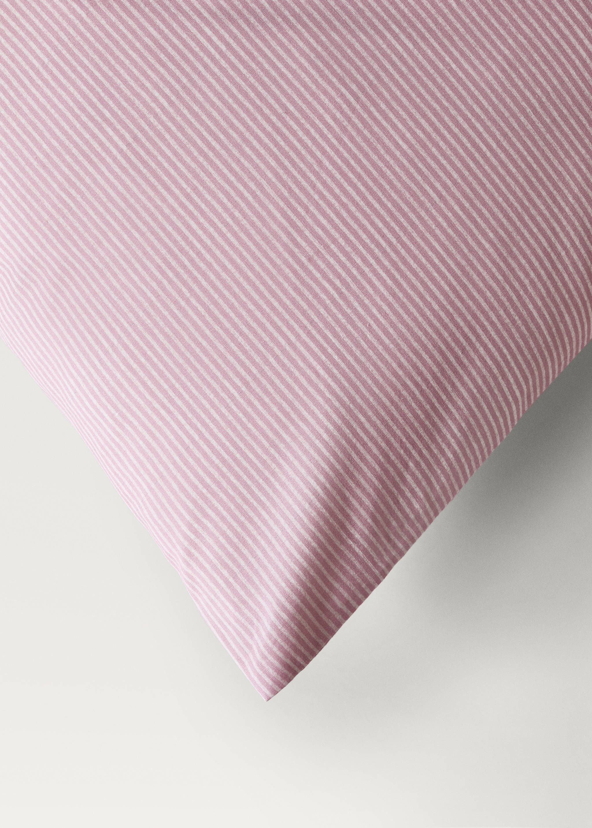 Taie d'oreiller enfant coton percale rayures 50x75 cm - Détail de l'article 3