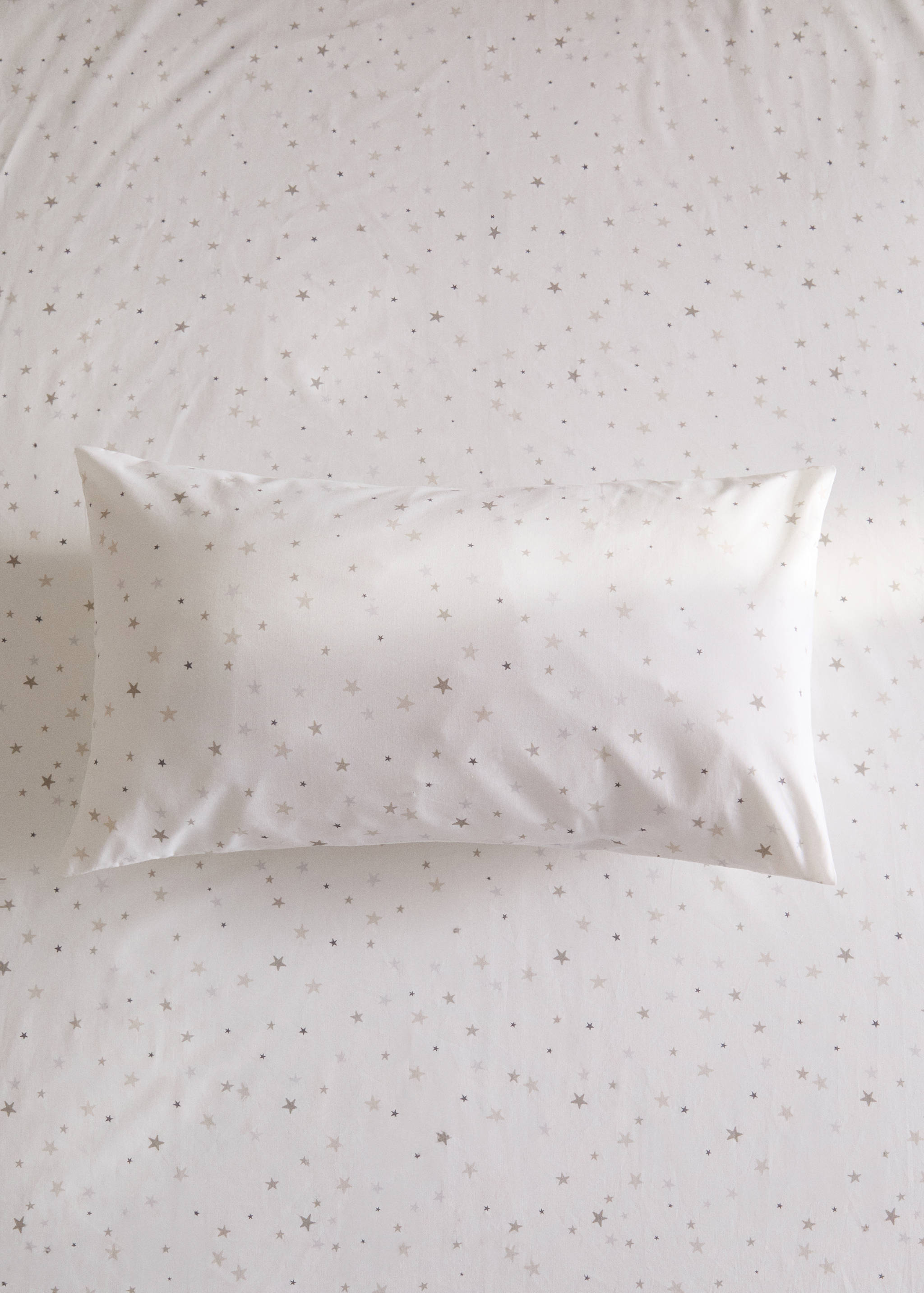 Taie d'oreiller enfant percale de coton imprimé 50x75 cm - Plan général