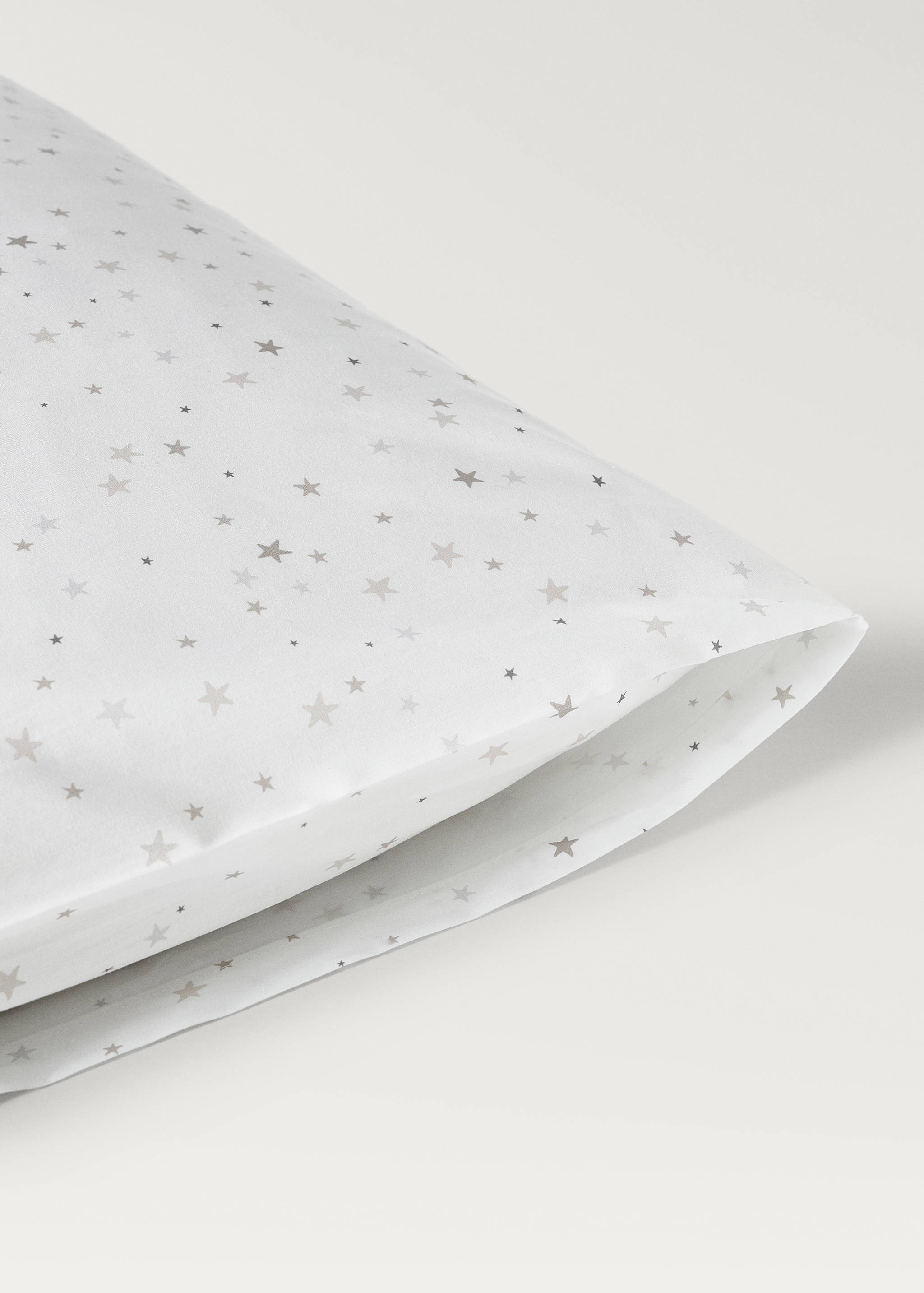 Cotton percale printed children's pillowcase 60x60 cm - Details of the article 1