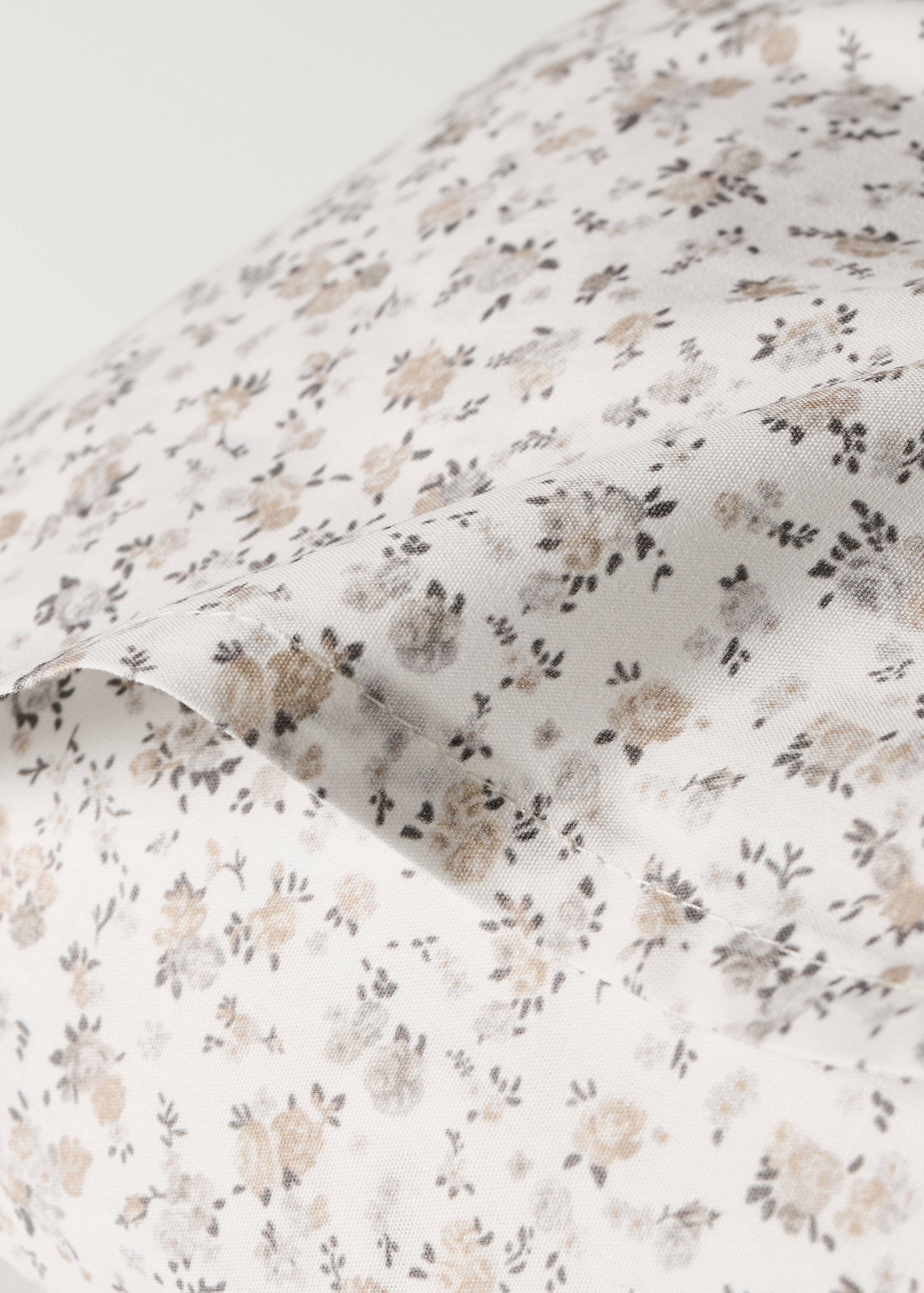 Jastučnica za za krevetić od pamučnog perkala s uzorkom 30 x 50 cm - Detalji artikla 2