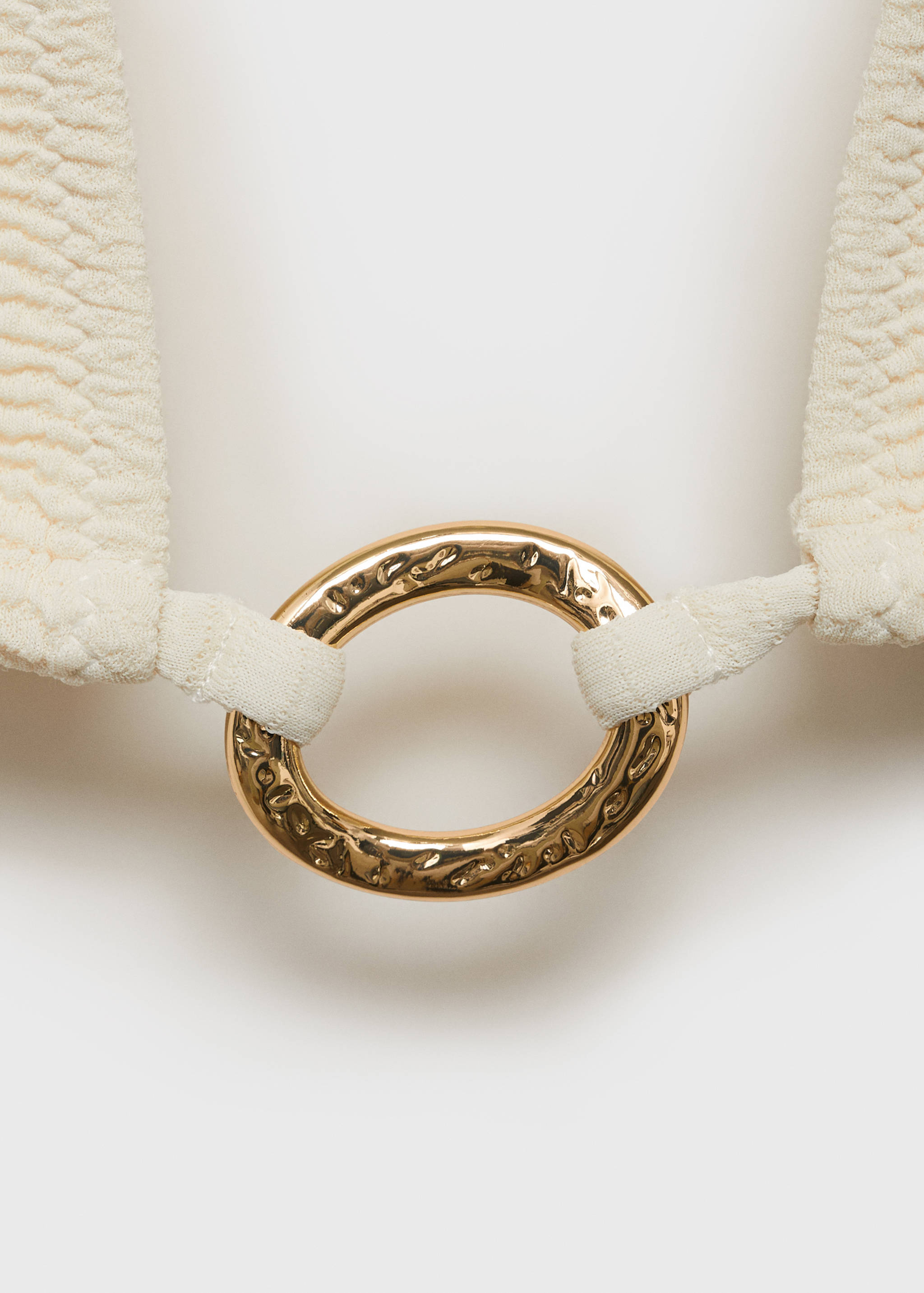 Топ от бикини с декоративным кольцом - Деталь изделия 8