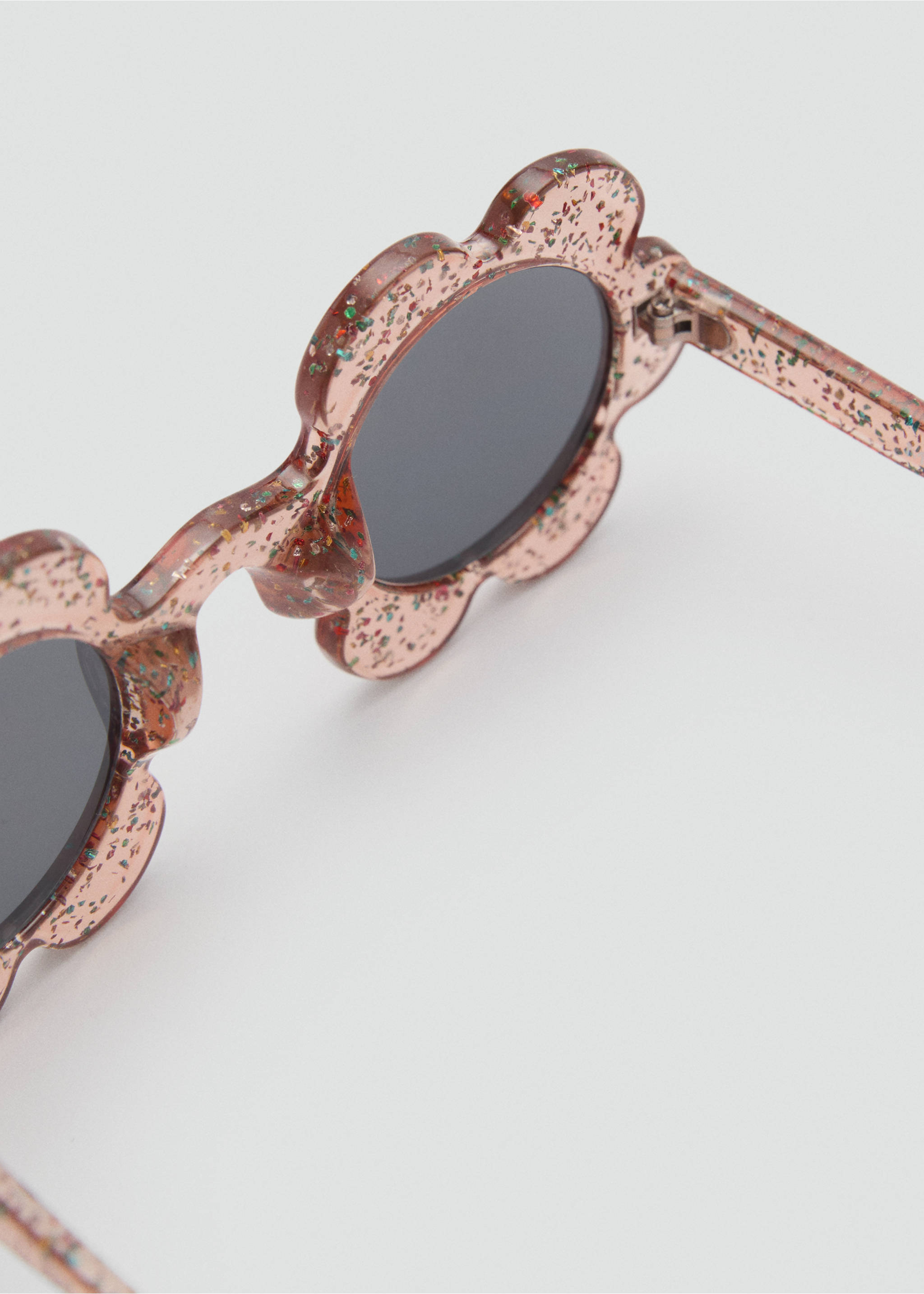 Flower sunglasses - Details of the article 1, Pale Pink. Ref: 87004397-00.