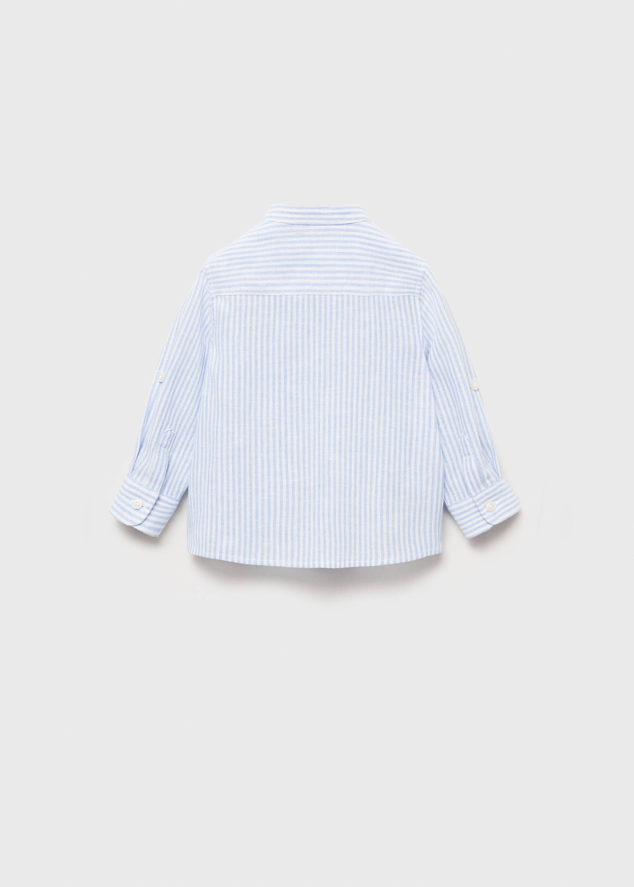 Camisa lino rayas - Reverso del artículo