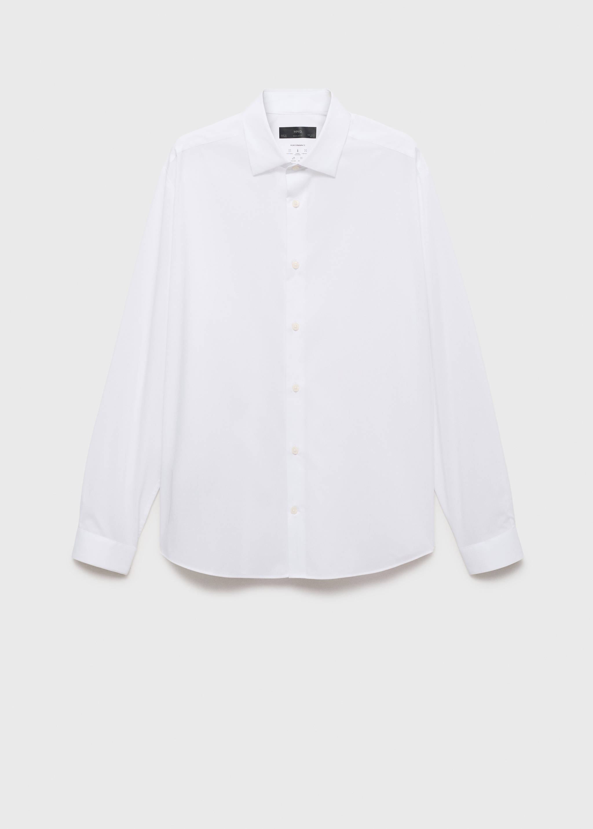 Comfort stretch non-iron shirt - Article without model