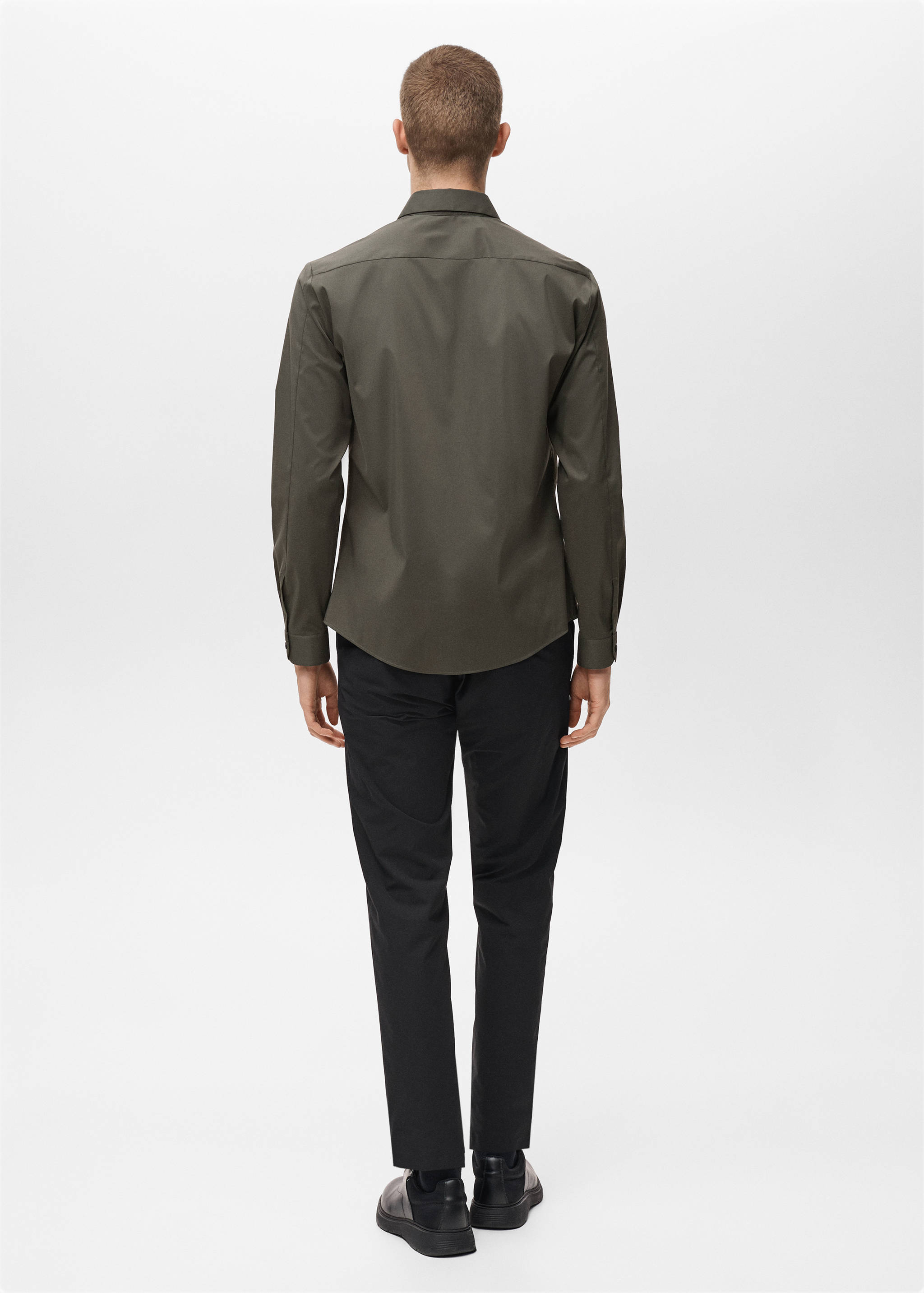 Chemise comfort stretch non-iron - Verso de l’article