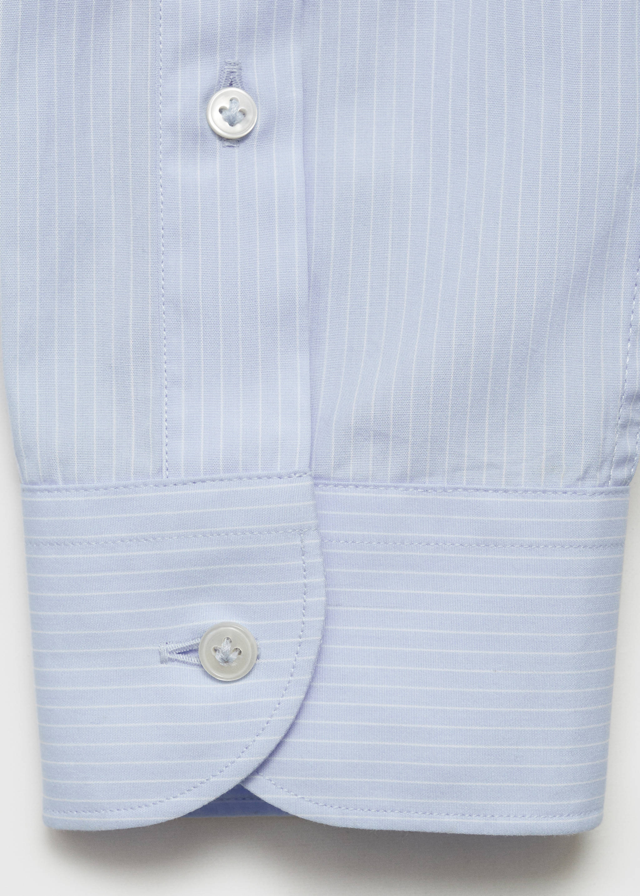 Randig skjorta 100 % bomull - Detaljer om artikeln 0