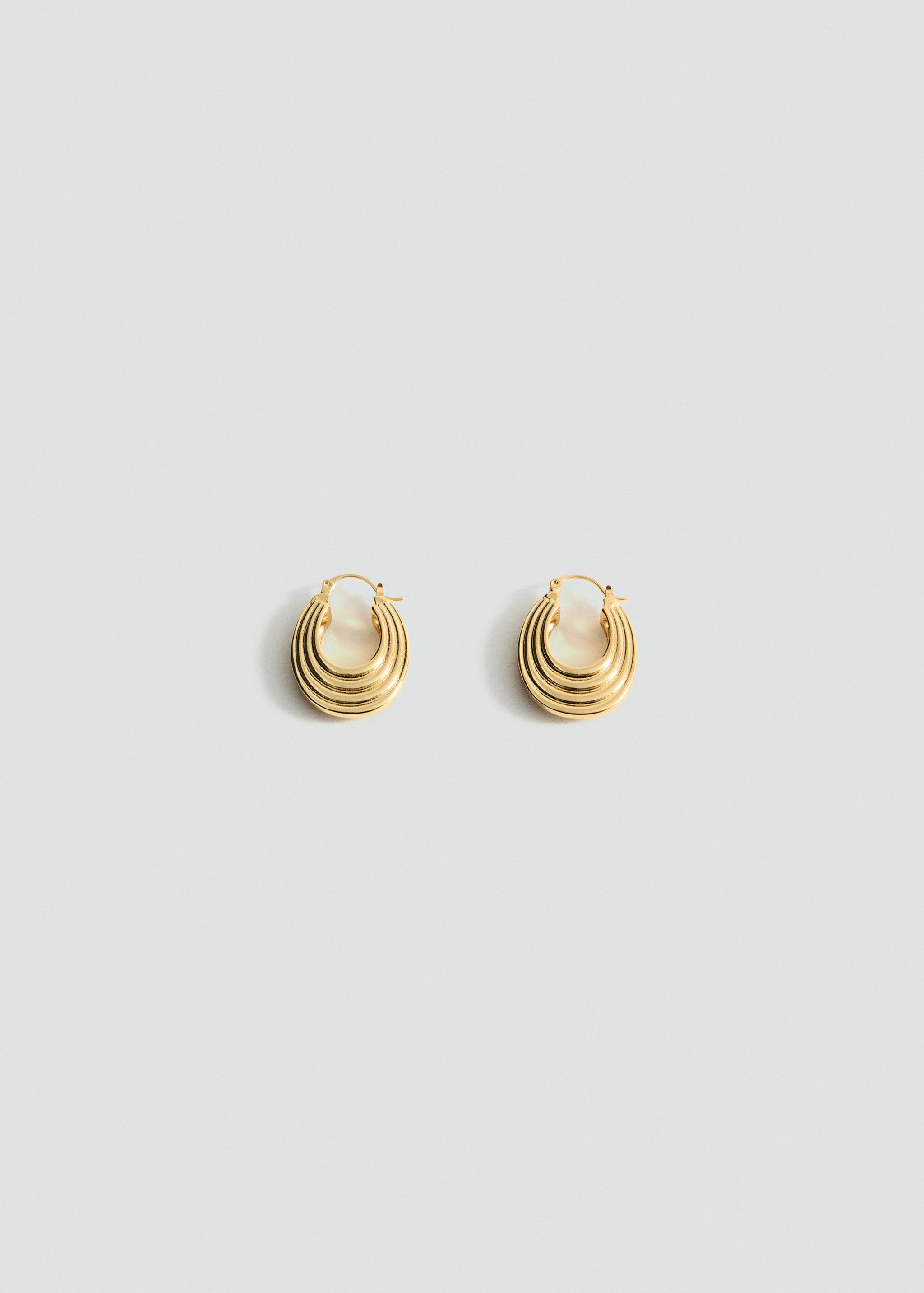 Pendientes aro relieve - Artículo sin modelo