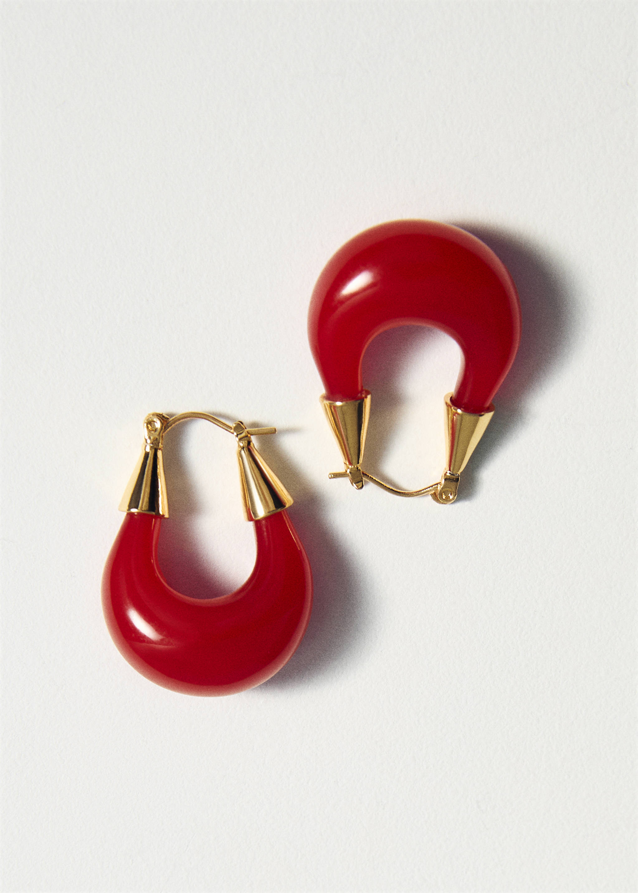 Mixed hoop earrings - Details of the article 5