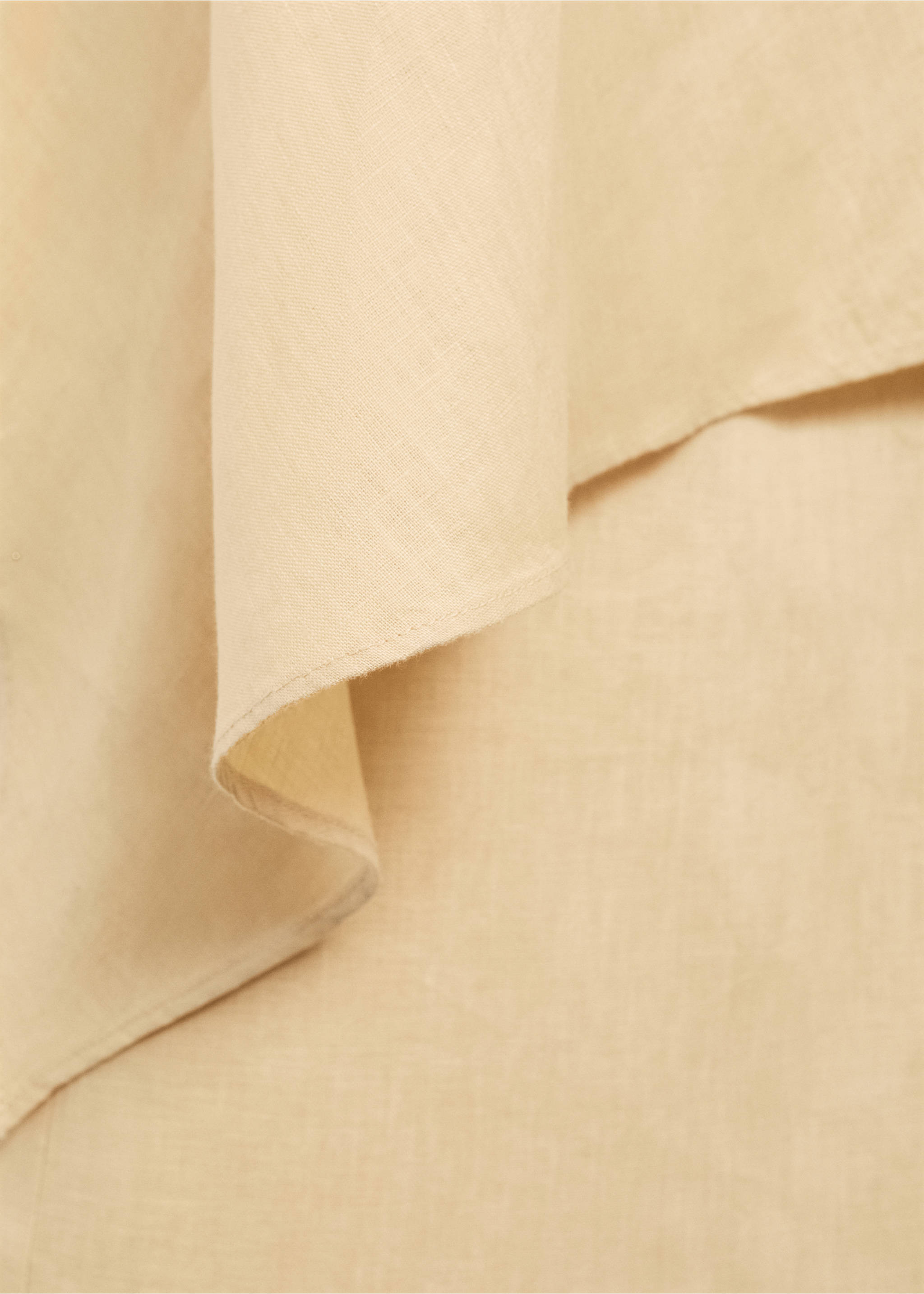 Close-up of the beige dress fabric texture., Sand. Ref: 87004783-00.