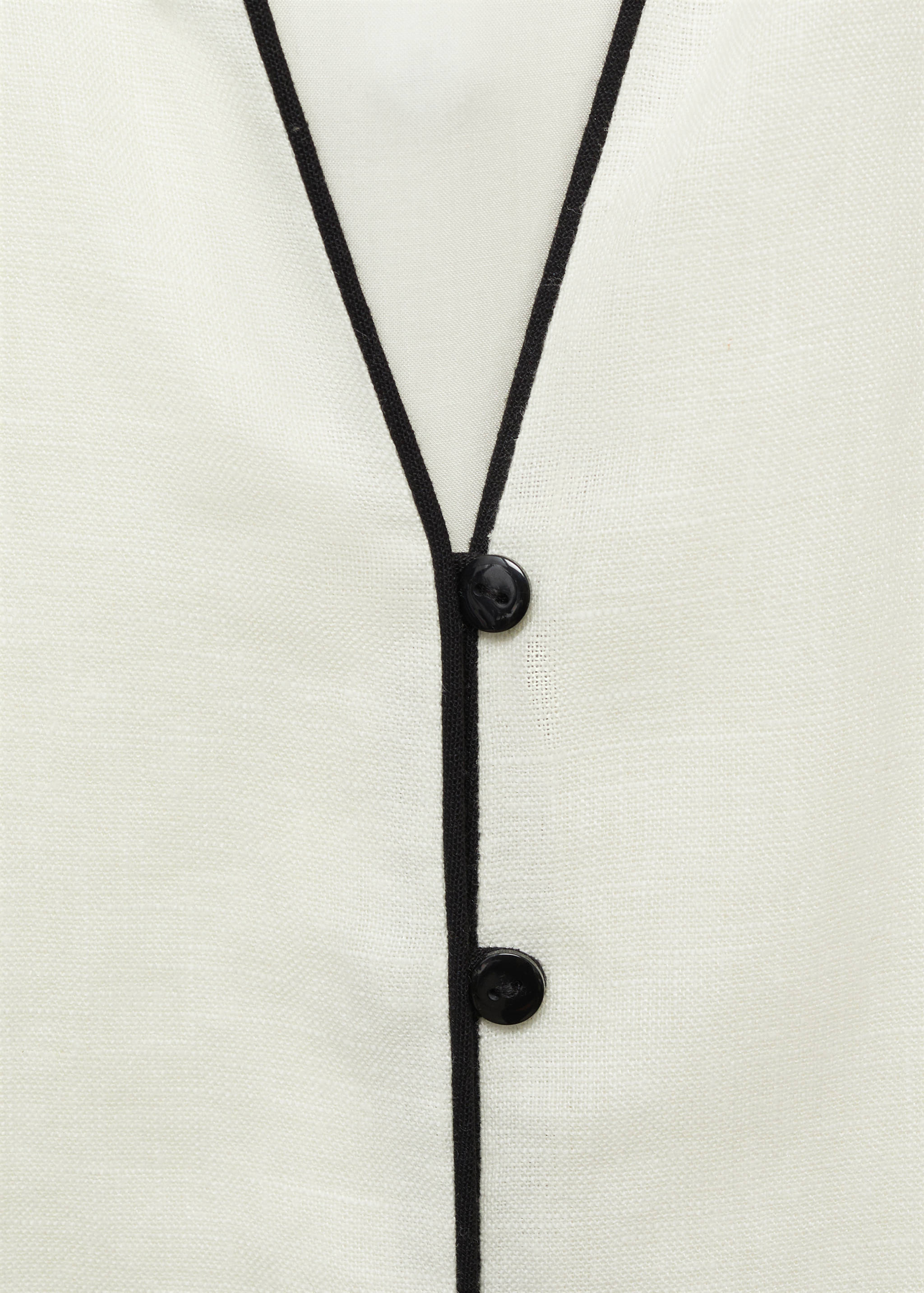 Robe lin liserés contrastés - Détail de l'article 8