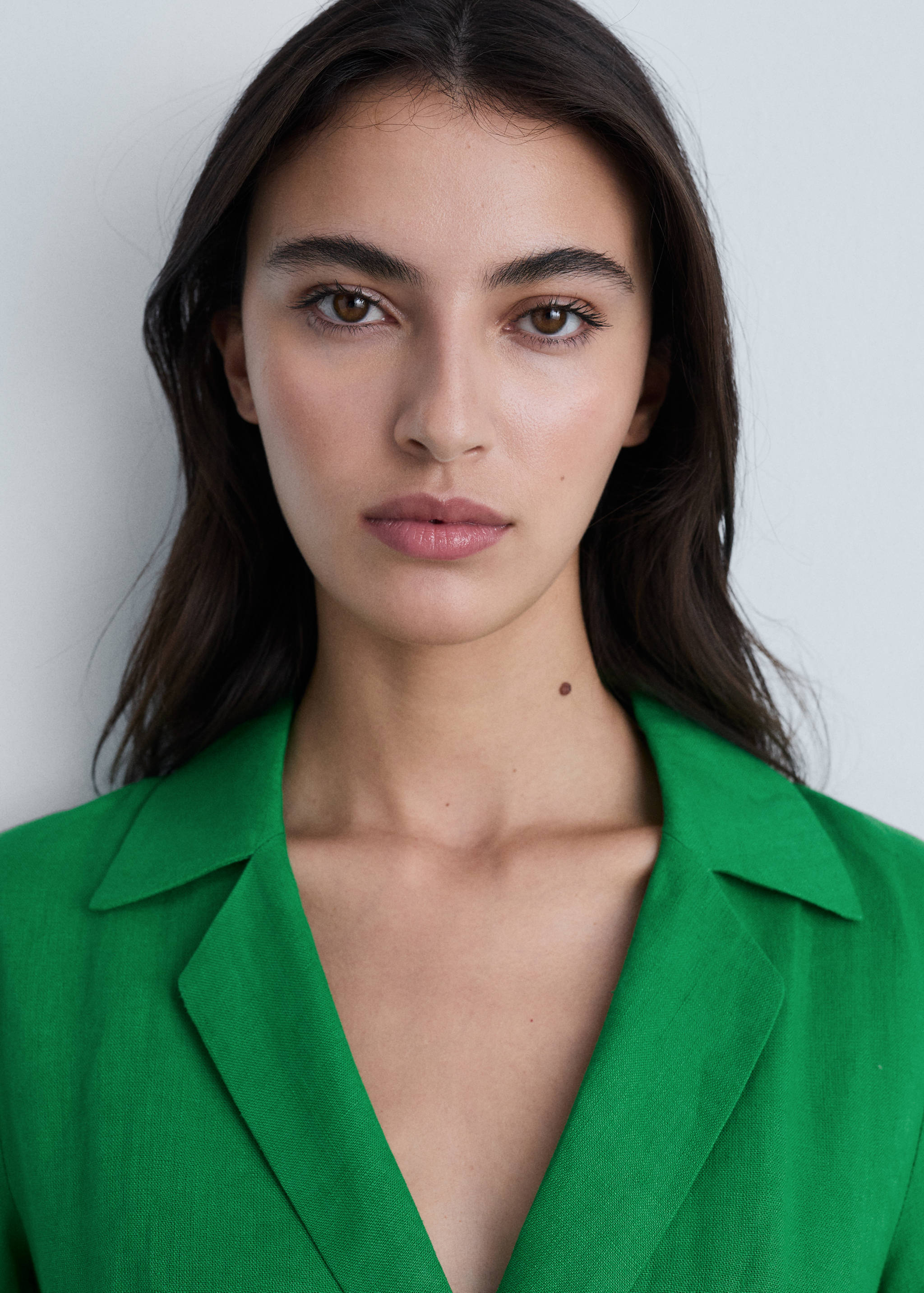 Vestido linho cinto - Pormenor do artigo 1