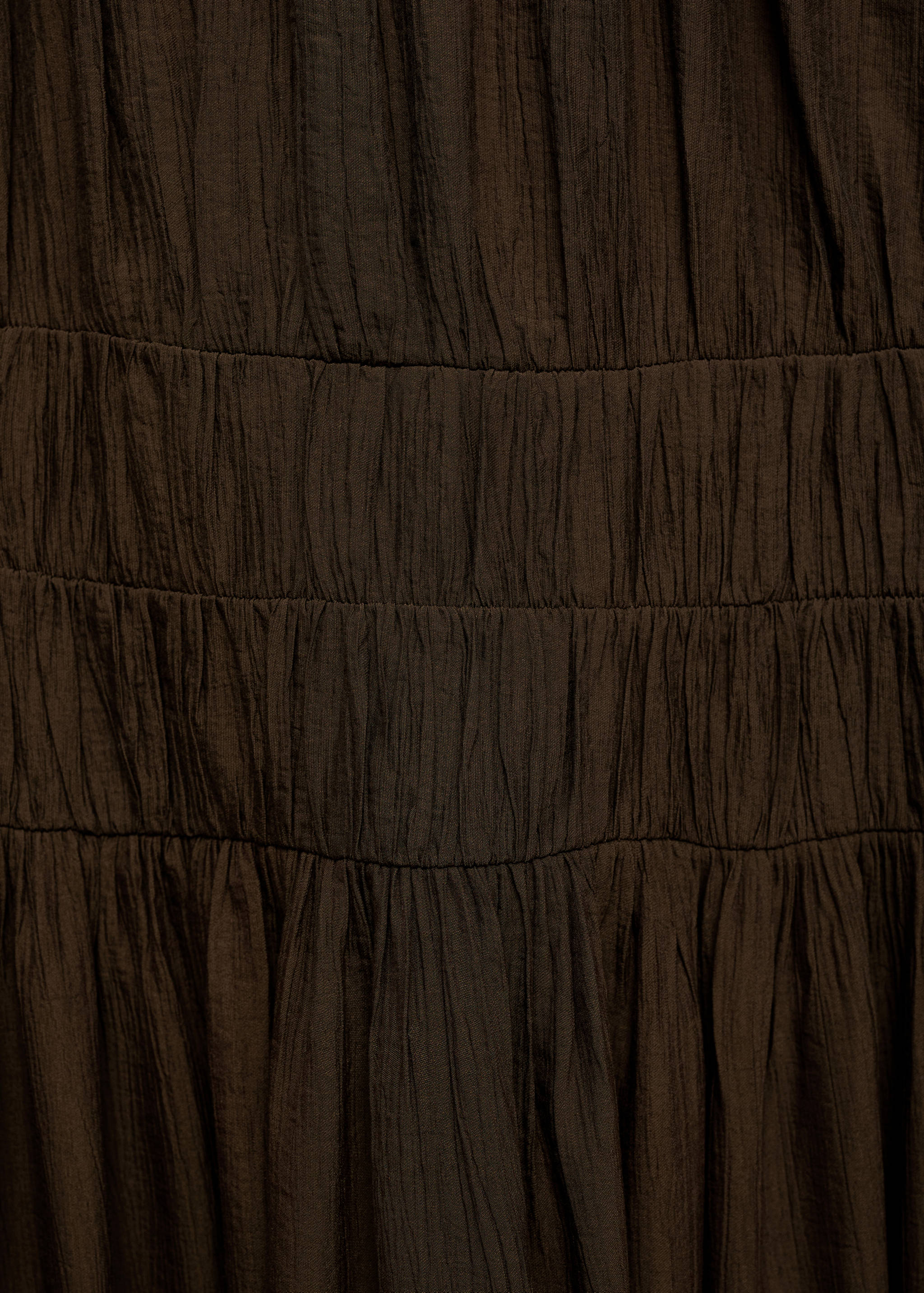 Midi-dress with gathered waist - Details of the article 0