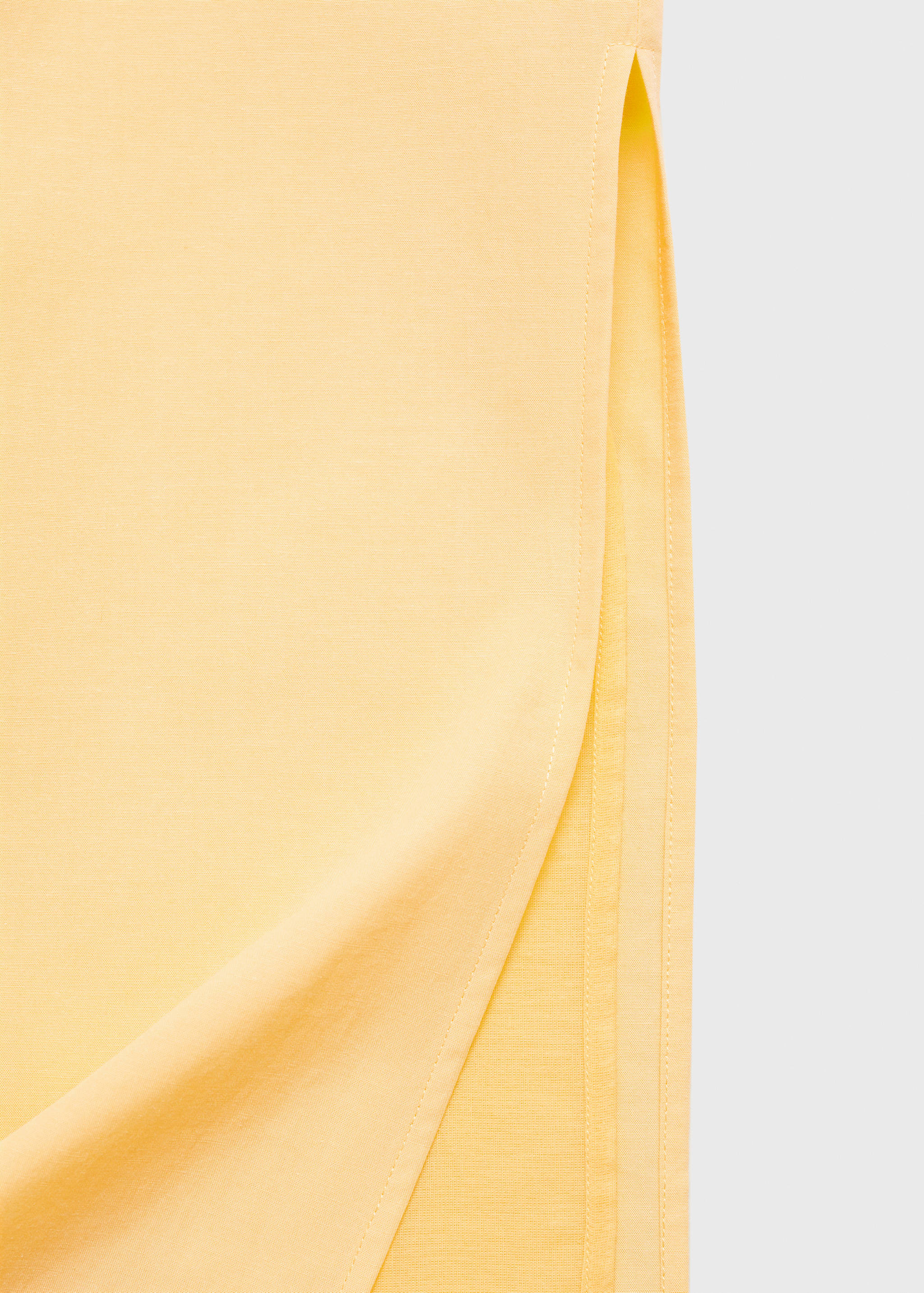 Robe midi asymétrique drapée - Détail de l'article 0