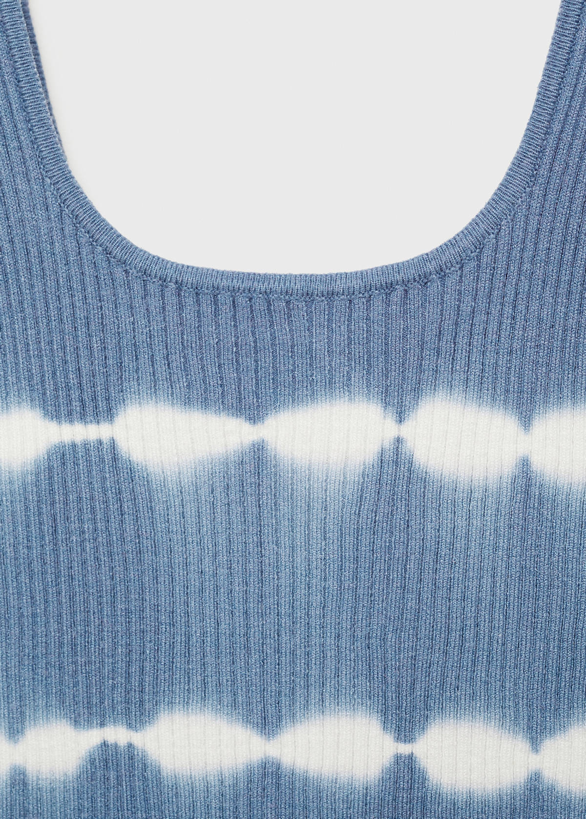 Tie-dye effect top — Sky Blue