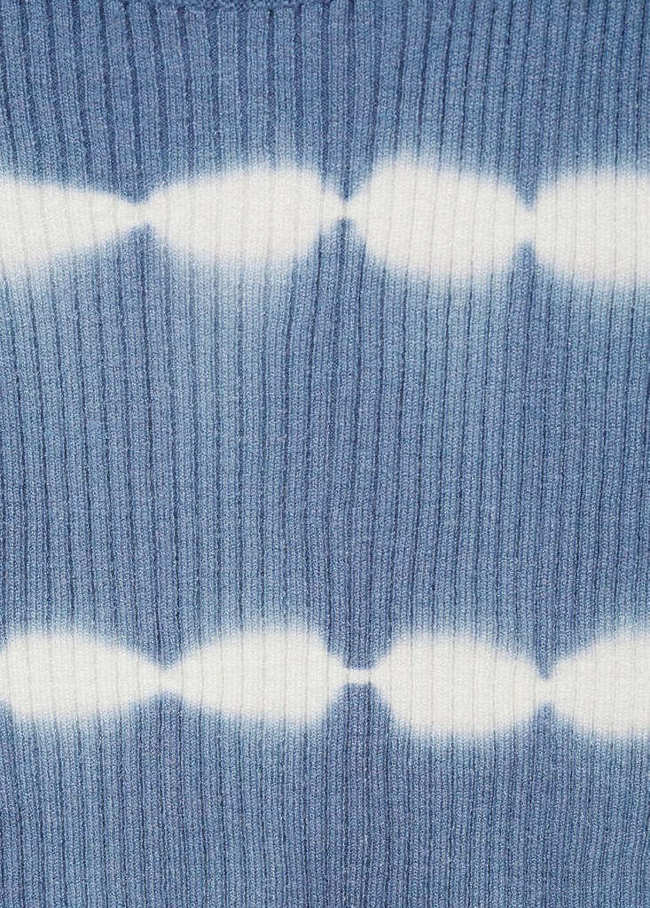 Tie-dye effect top — Sky Blue
