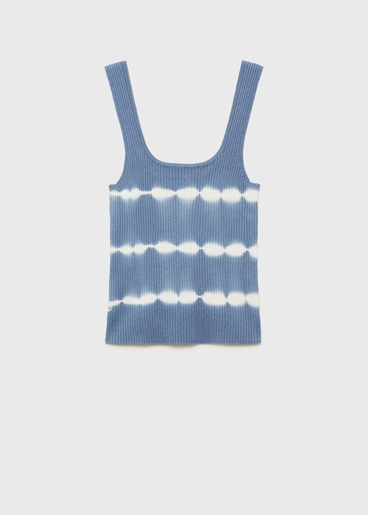 Tie-dye effect top — Sky Blue