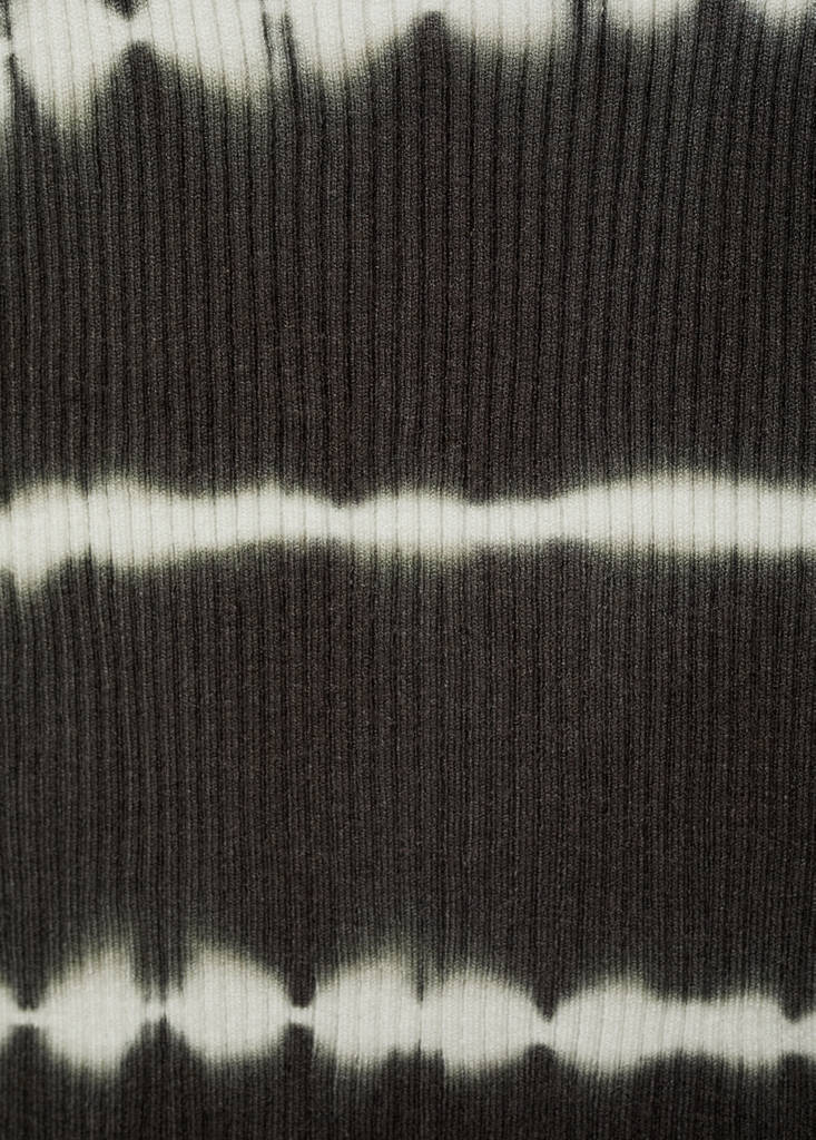 Tie-dye effect top — Charcoal