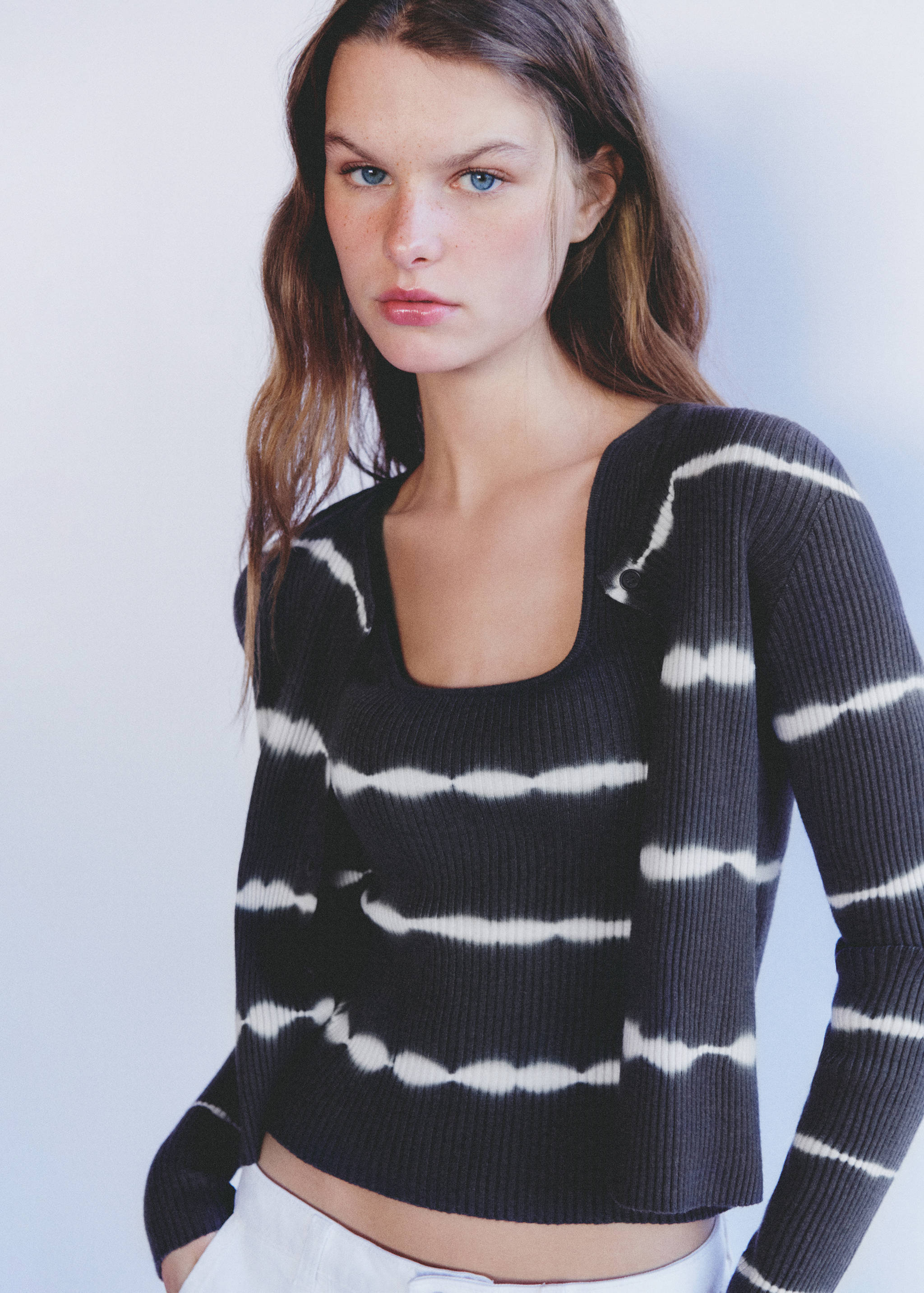 Tie-dye effect top - Details of the article 5