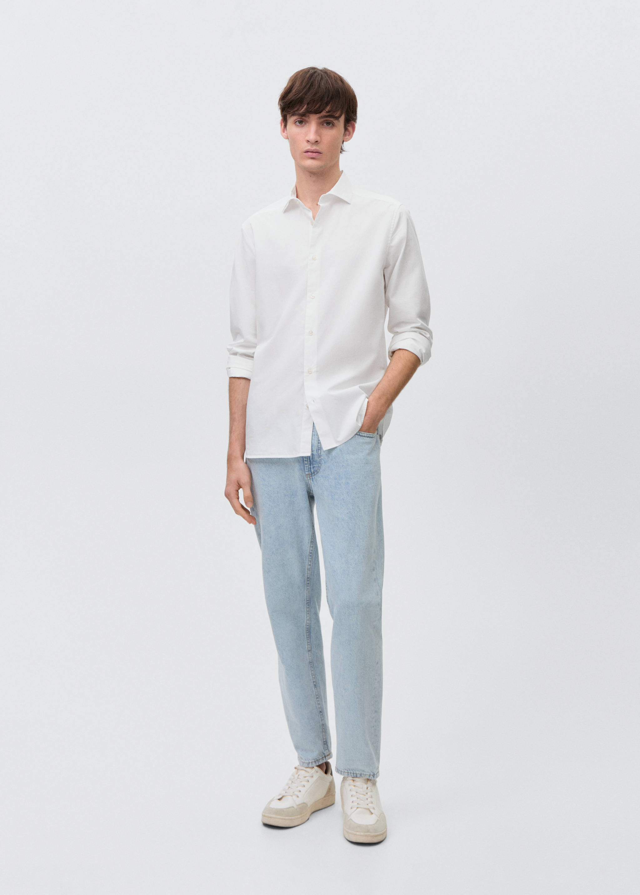 Camisa classic-fit algodón - Plano general