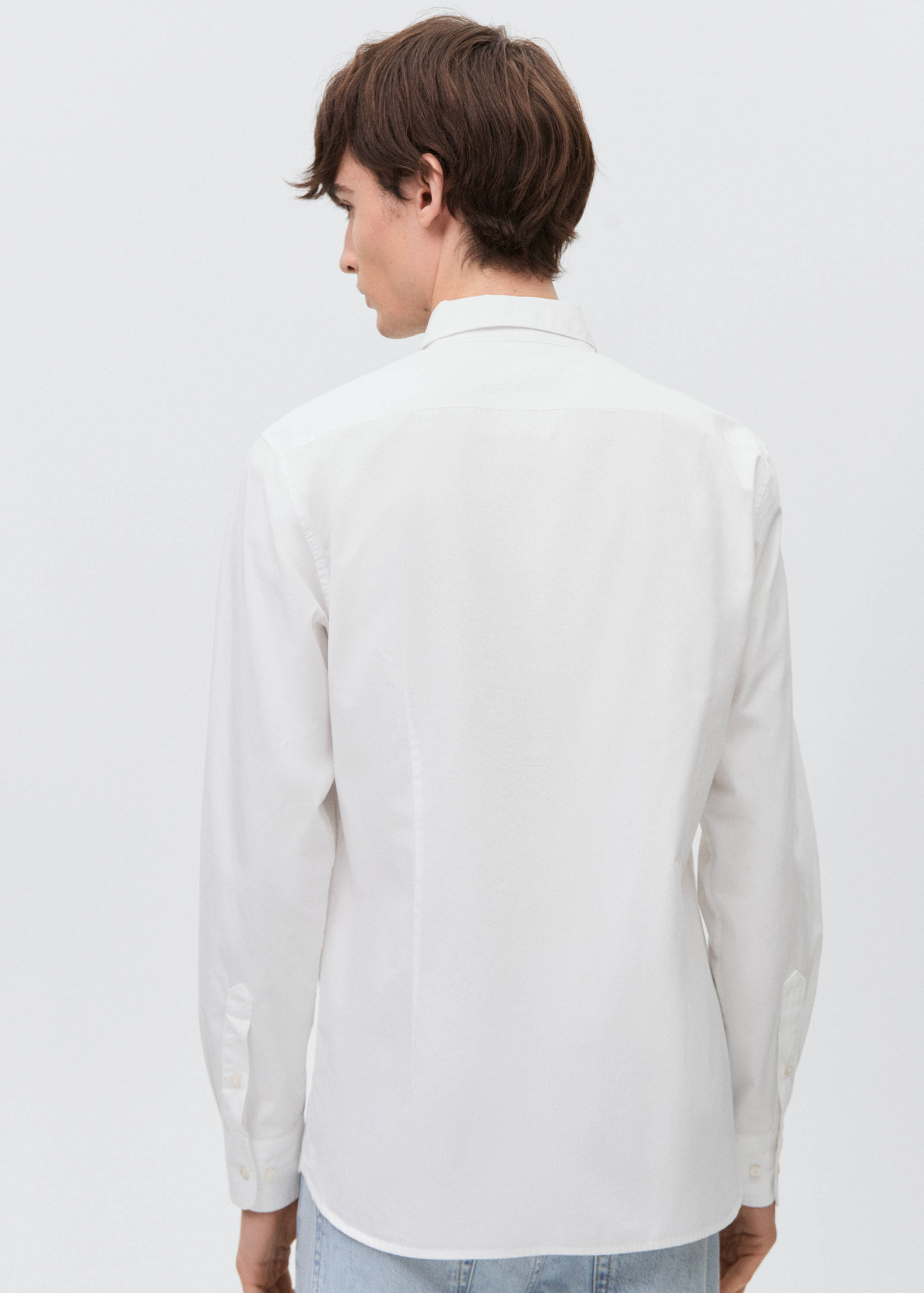 Camisa classic-fit algodón - Reverso del artículo