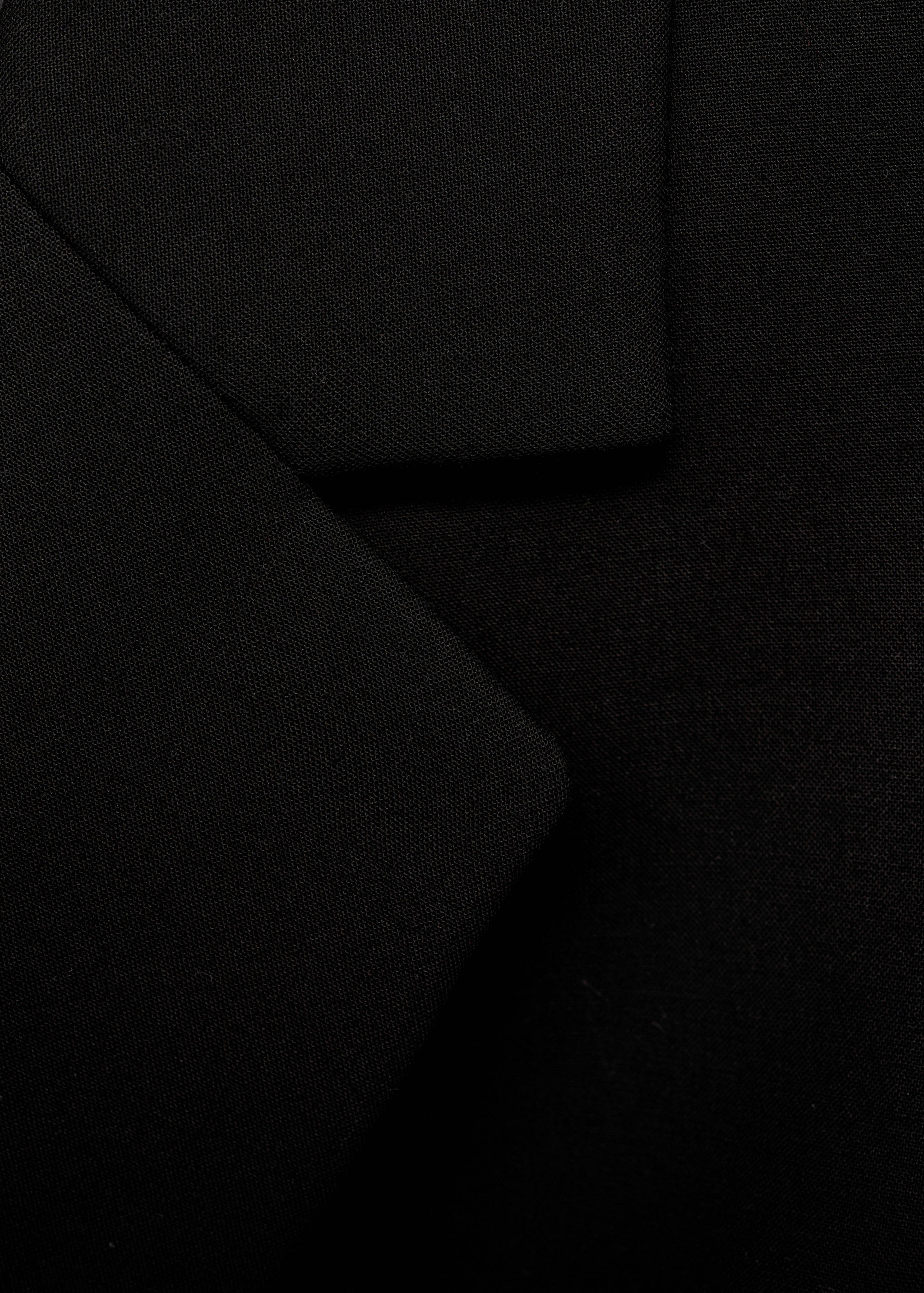 Long structured wool coat - Details of the article 8