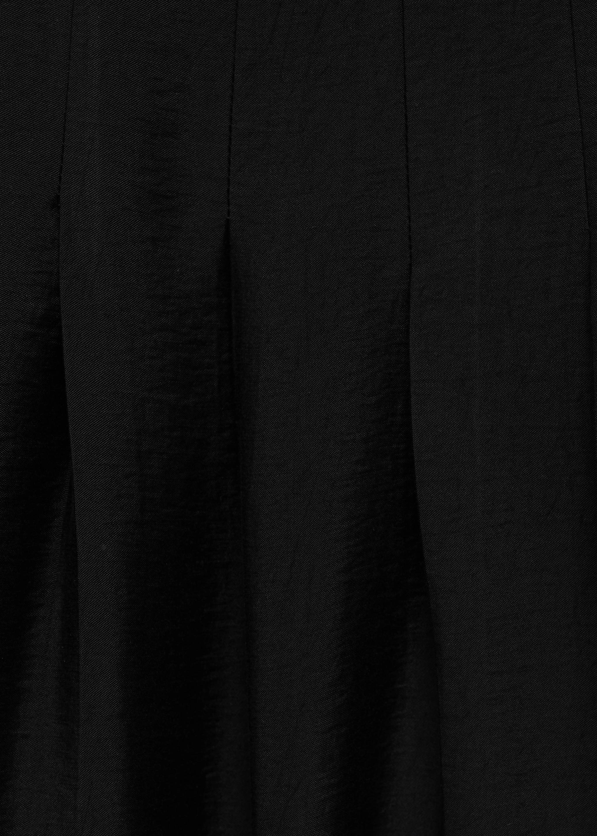 Flared midi-dress with belt - Details of the article 0