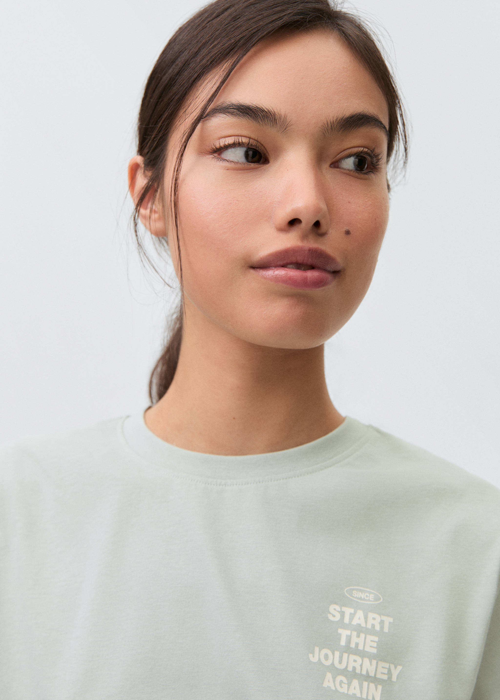 T-shirt med meddelande - Detaljer om artikeln 1