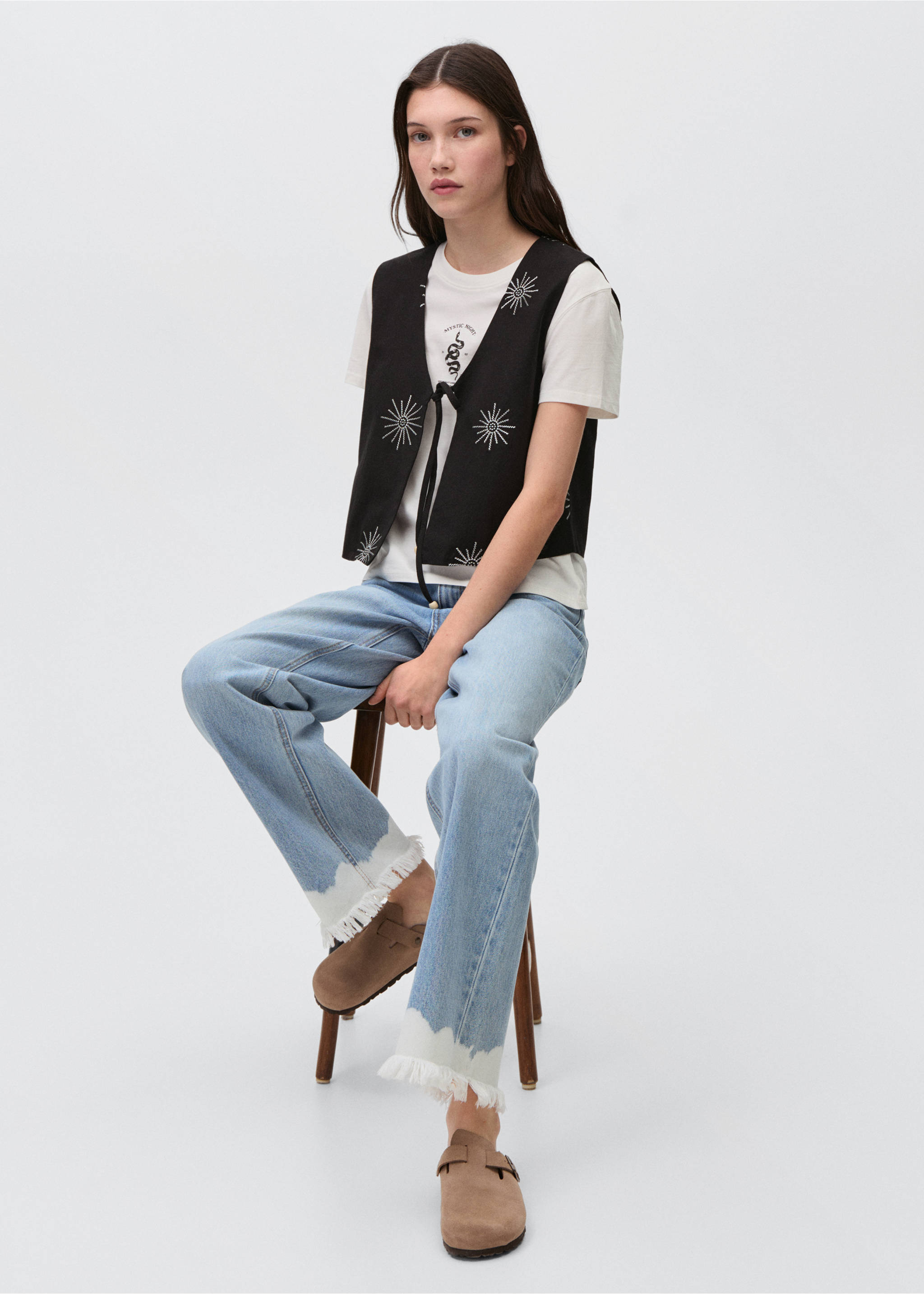 Cotton t-shirt with printed drawing - General plane, Off White. Ref: 87005738-00.