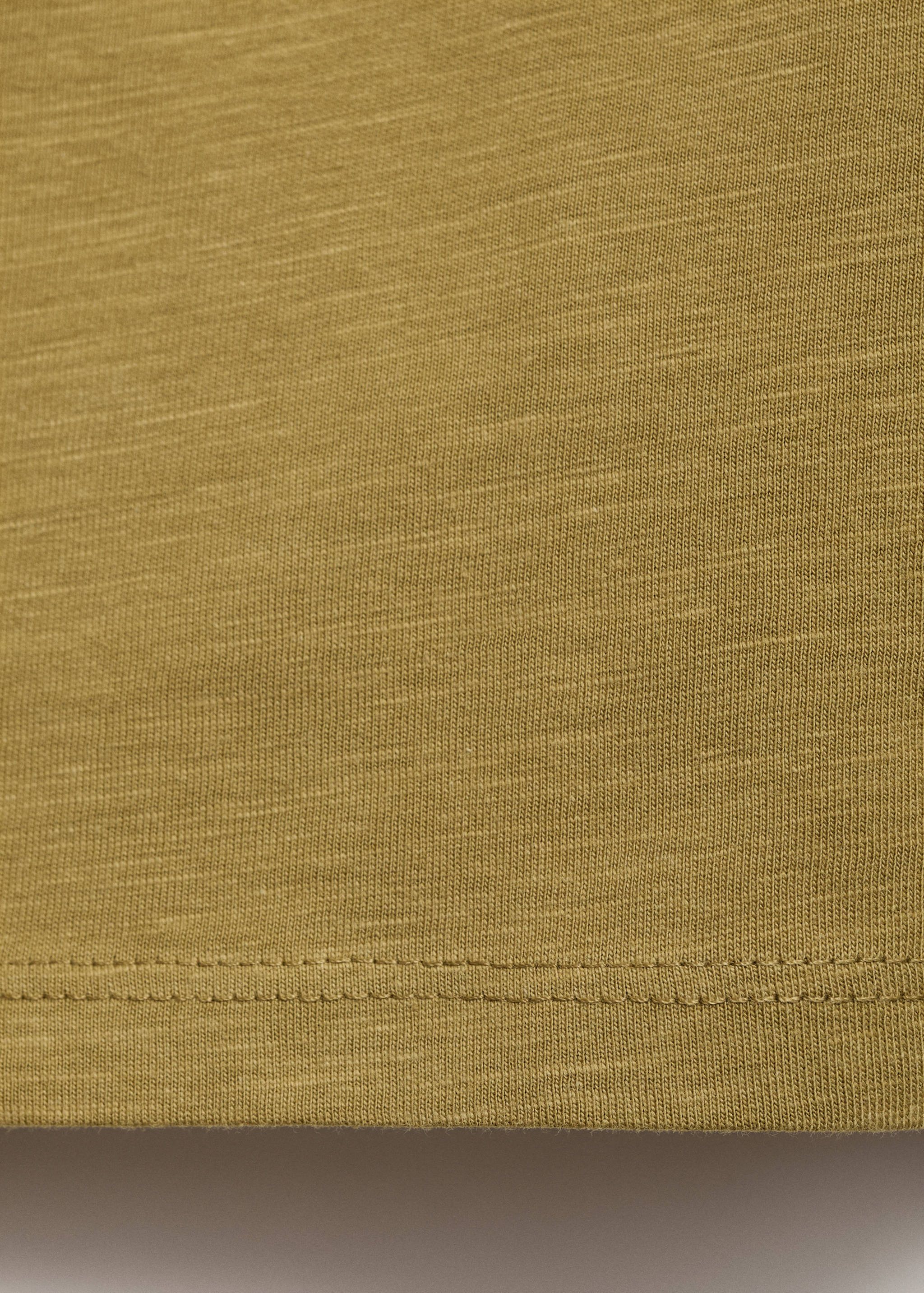 Camiseta algodón mensaje bordado - Detalle del artículo 0