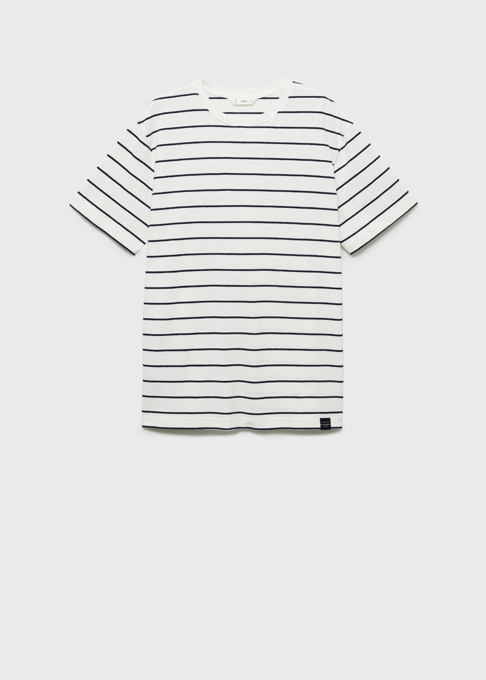 T-shirt manches courtes rayures - Article sans modèle