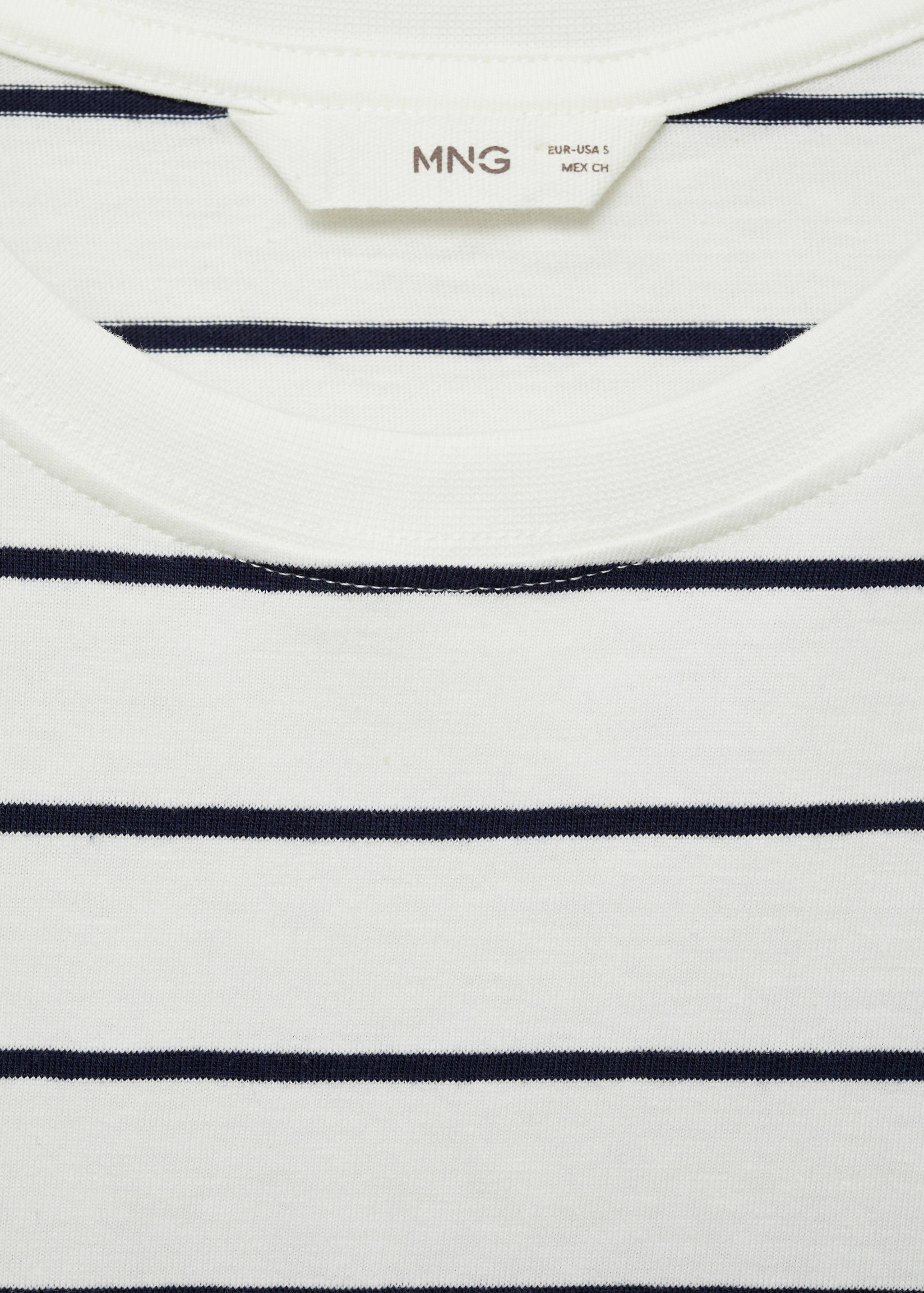 T-shirt manches courtes rayures - Détail de l'article 8