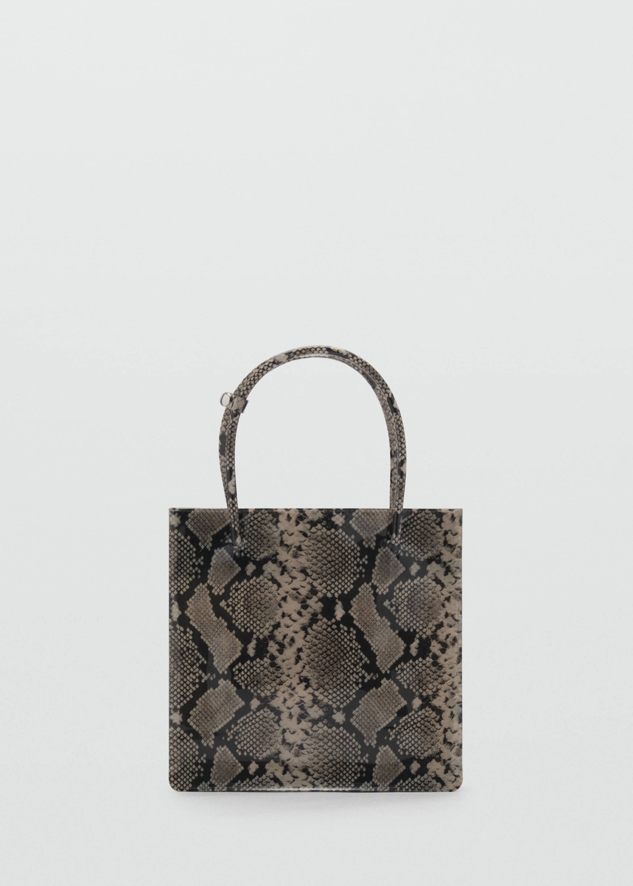Bolso mano doble asa animal print - Artículo sin modelo