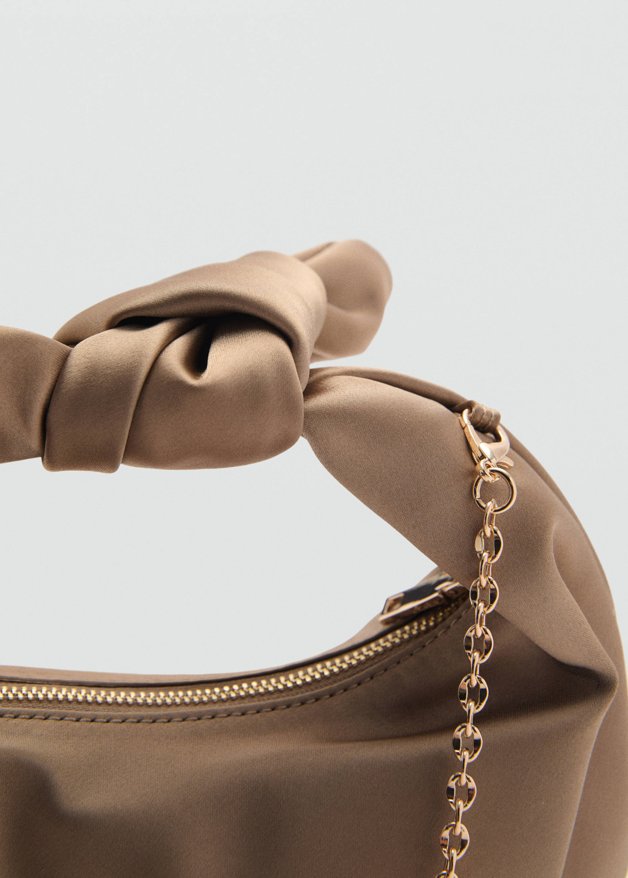 Satin handbag - Details of the article 1