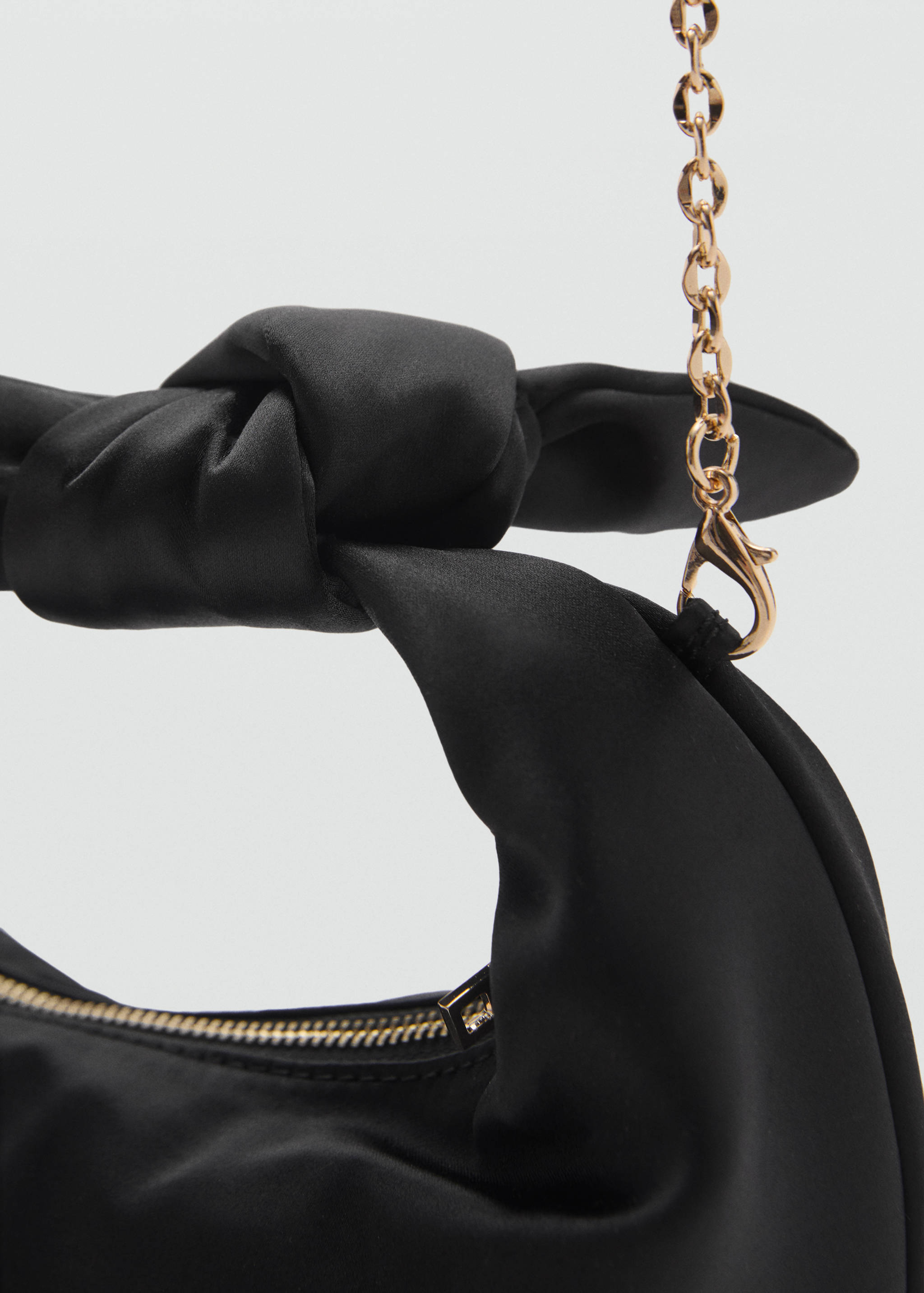 Satin handbag - Details of the article 1