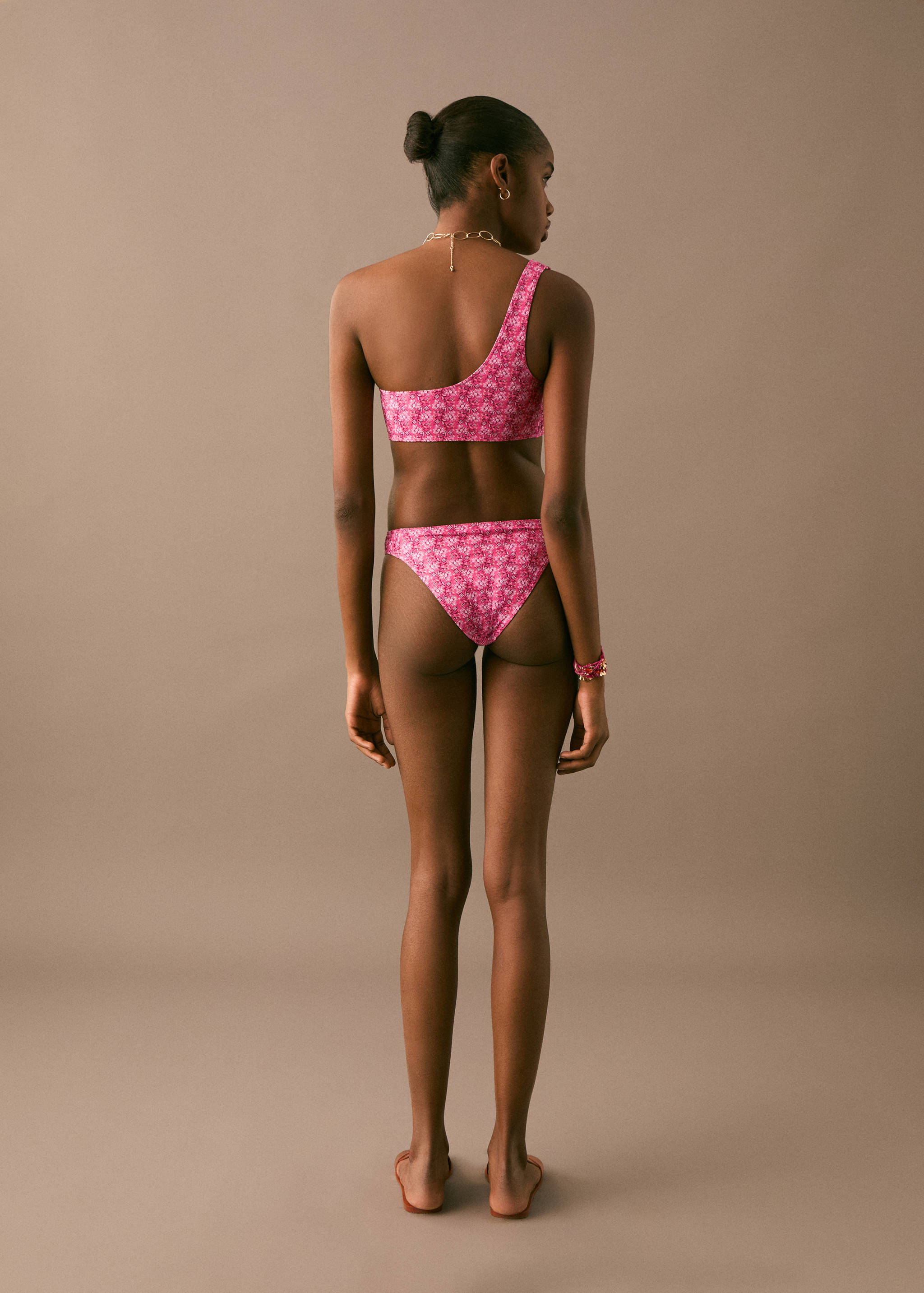 Bikini imprimé asymétrique - Verso de l’article