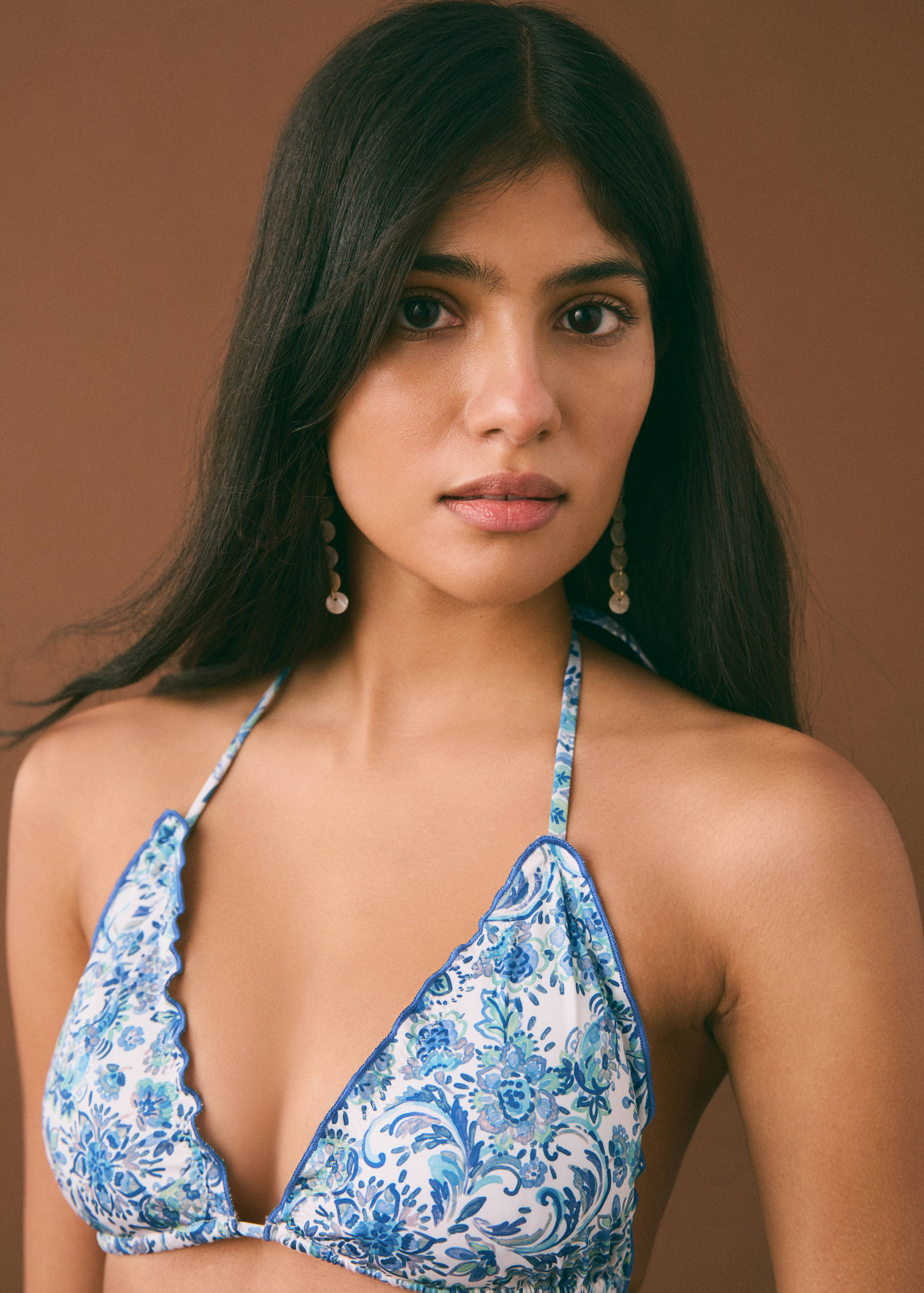 Bikini with printed trim - Details of the article 1