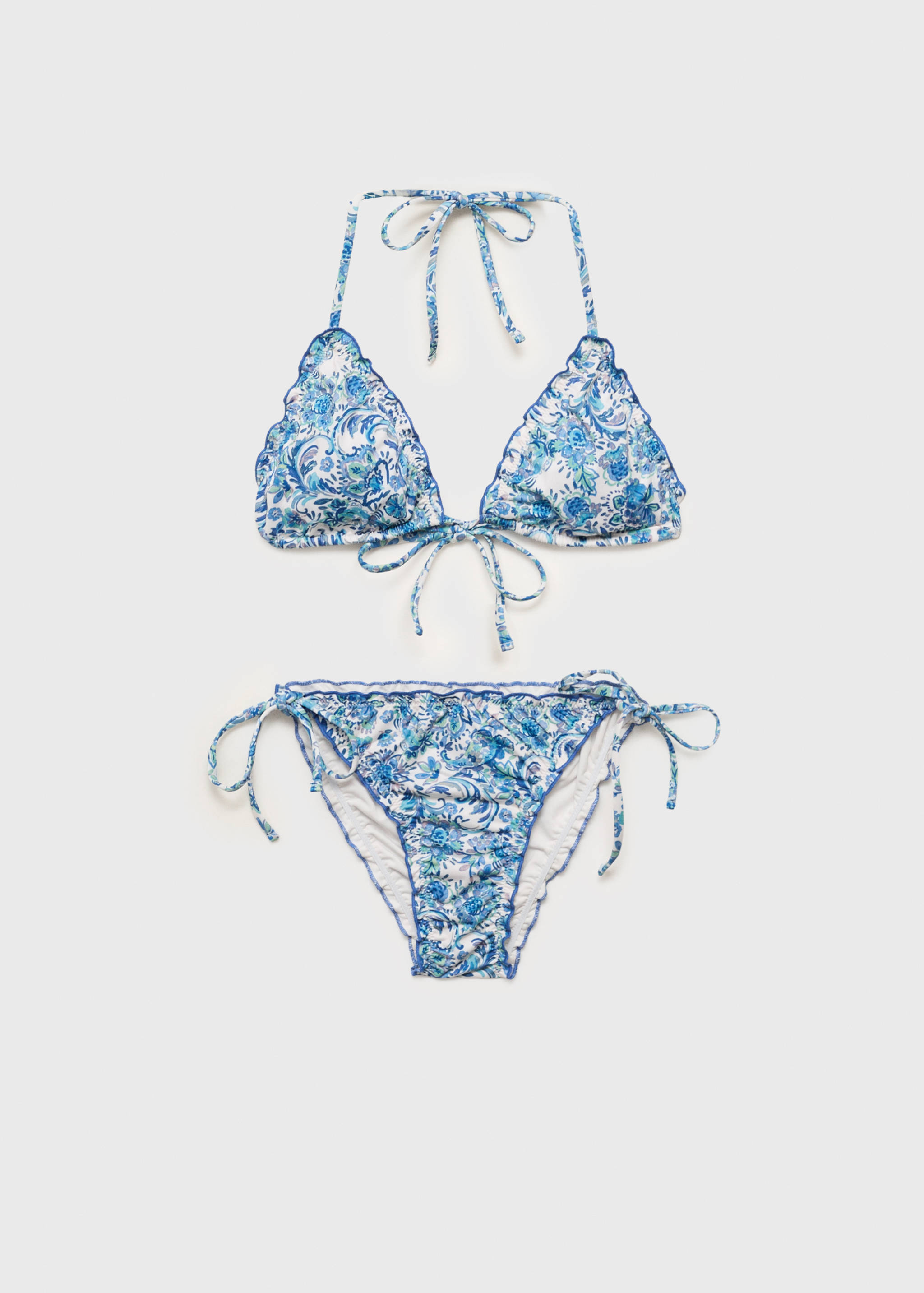Bikini with printed trim - Article without model
