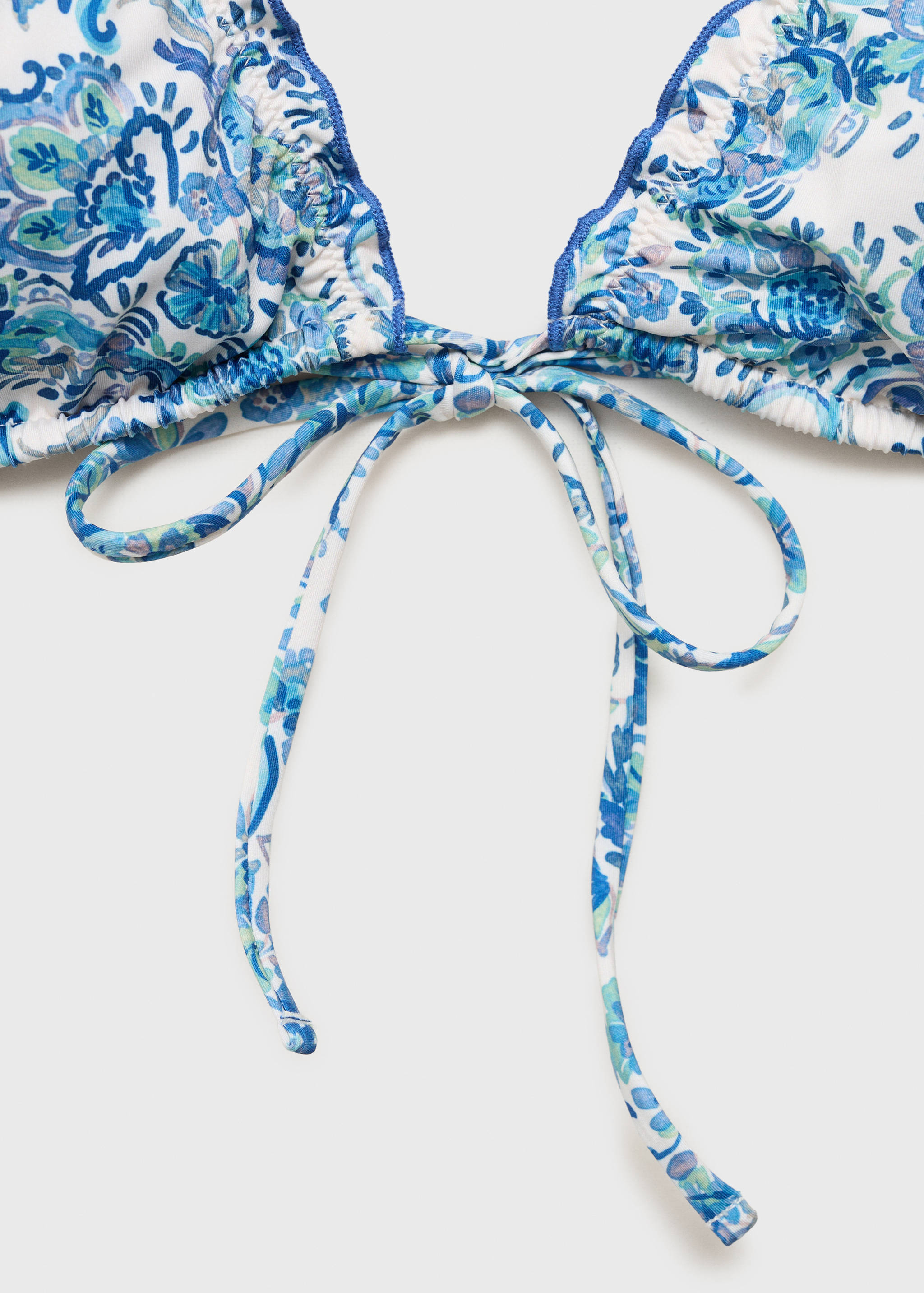 Bikini with printed trim - Details of the article 8