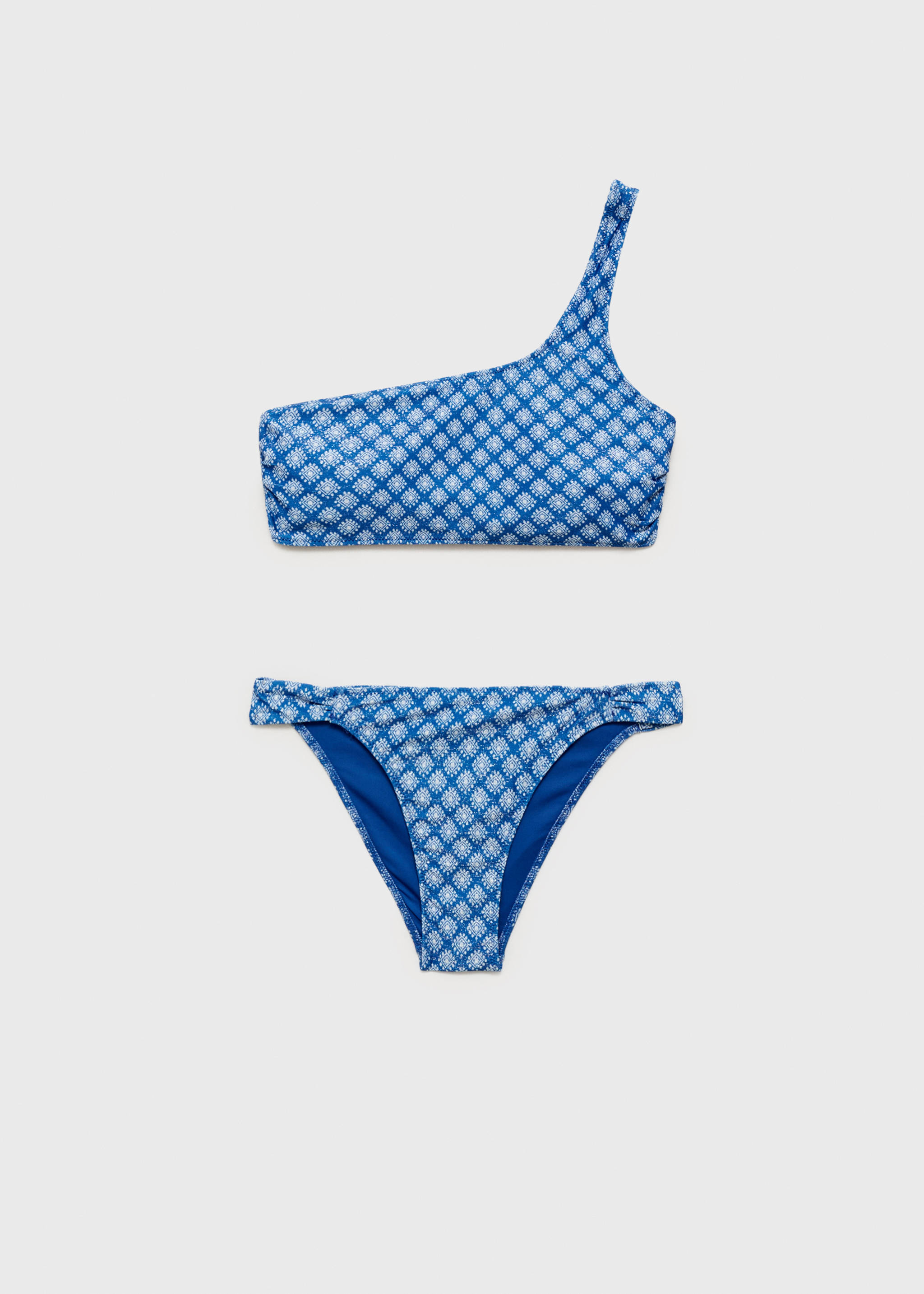 Asymmetrical printed bikini - Article without model