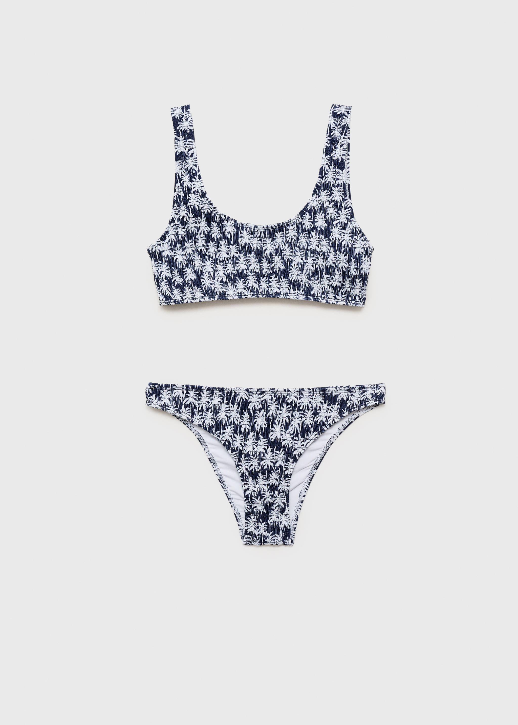 Ruched printed bikini - Article without model