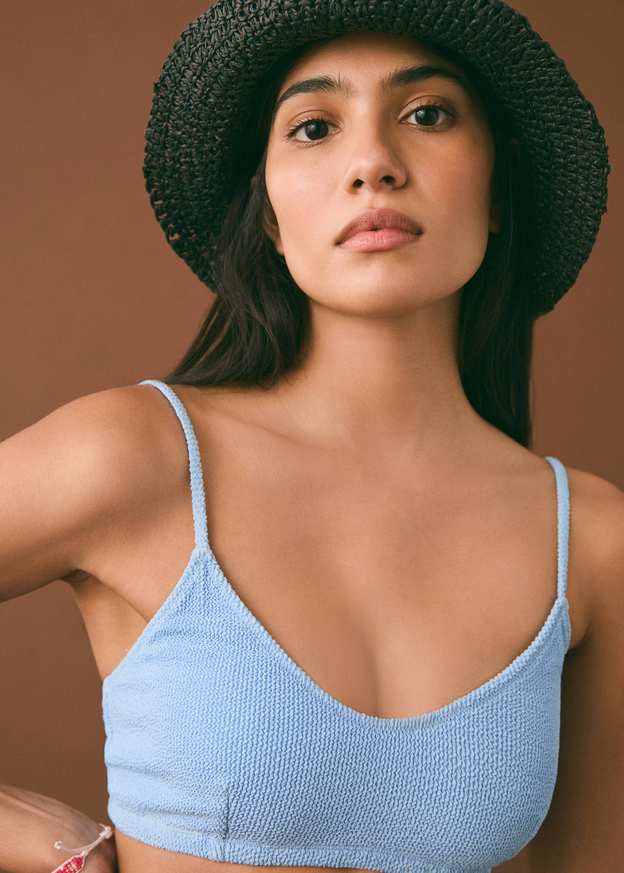 Бикини с фактурной выделкой - Деталь изделия 1